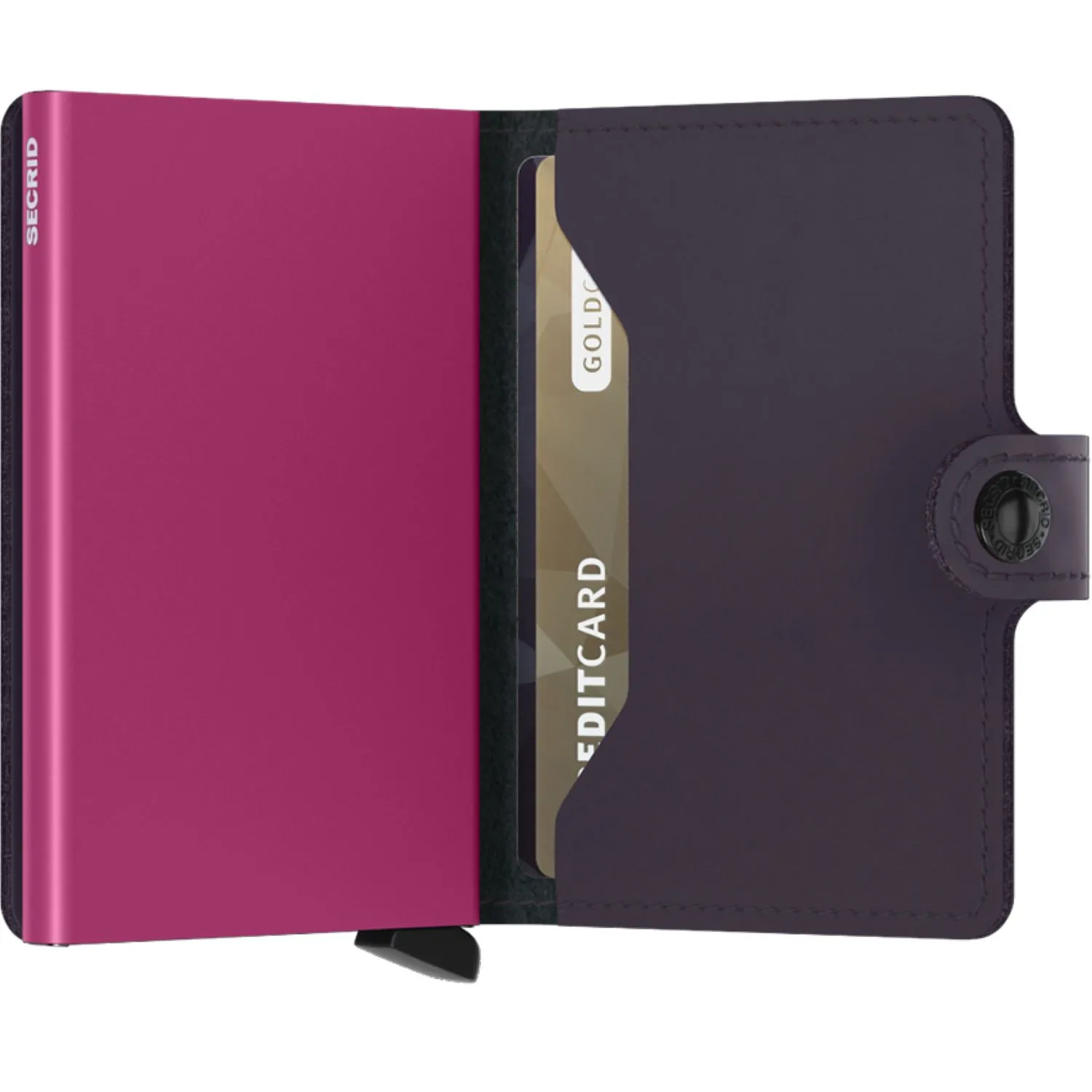 Miniwallet - Matte Dark Purple-Fuchsia - Image 4