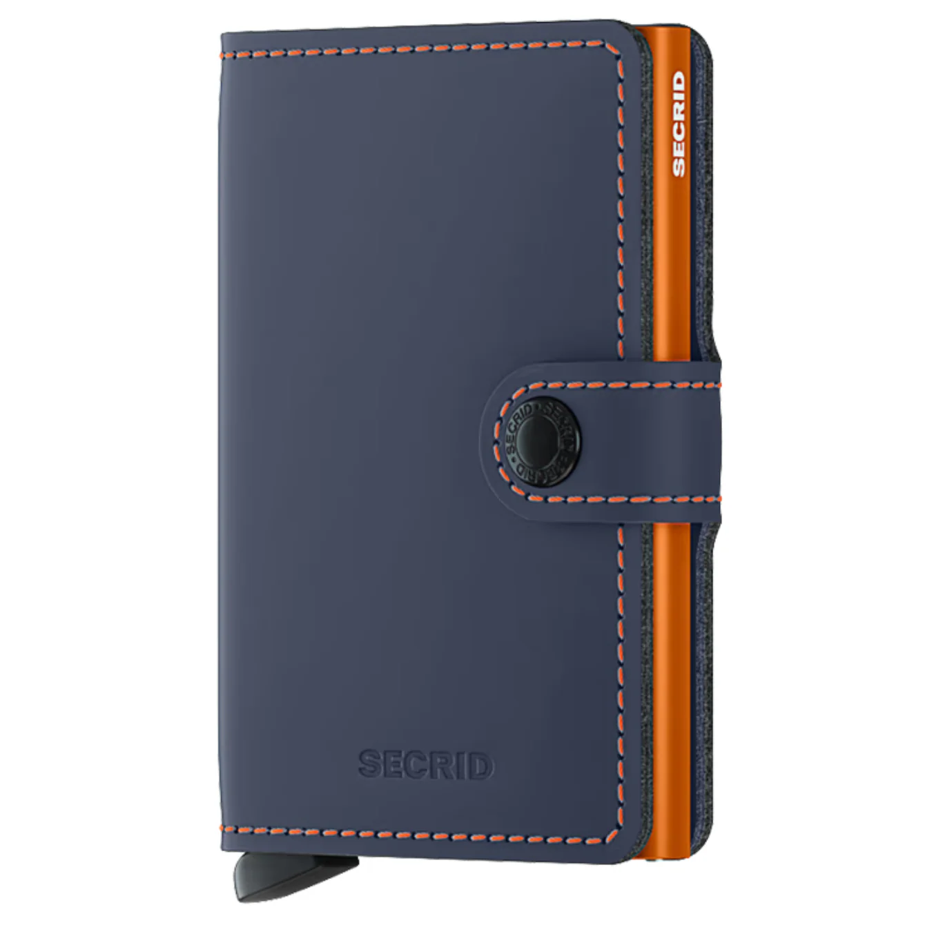 Miniwallet - Matte Night Blue & Orange