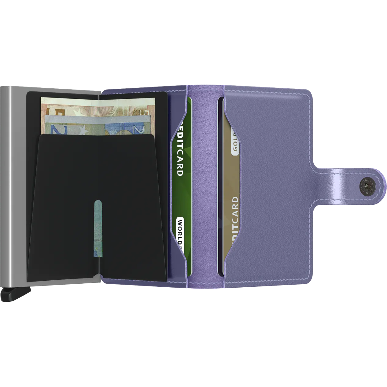 Miniwallet - Metallic Lilac - Image 2