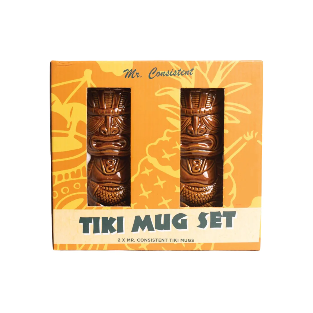 Mr. Consistent Tiki Mug Set