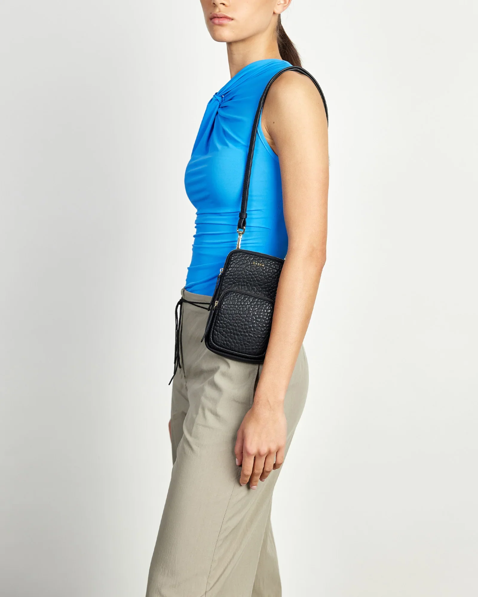 Nikko Pocket Phone Sling - Black Bubble - Image 5