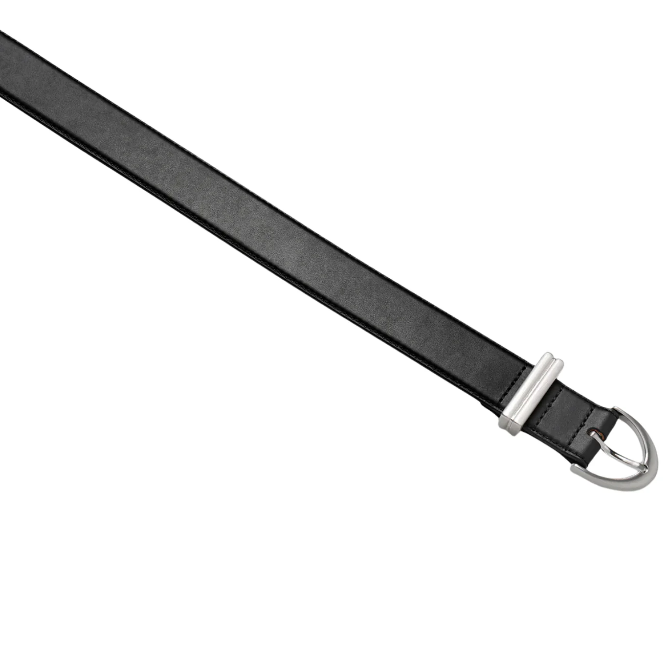 Under Your Spell Belt - Black Nappa/Silver - Image 3