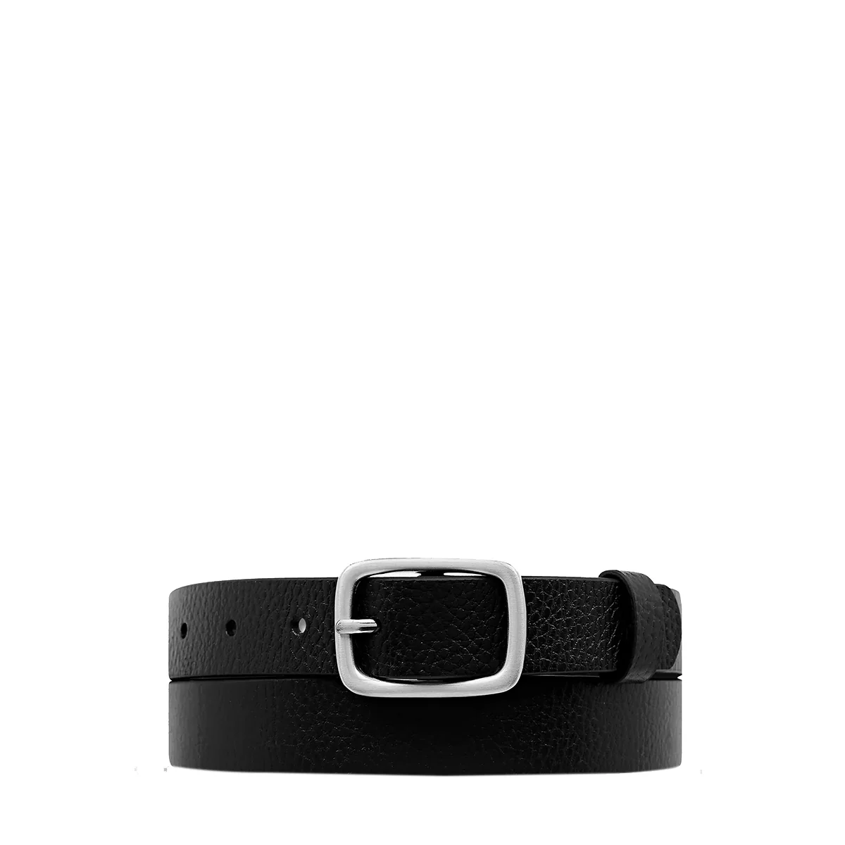 Nobody's Fault Belt - Black/Silver