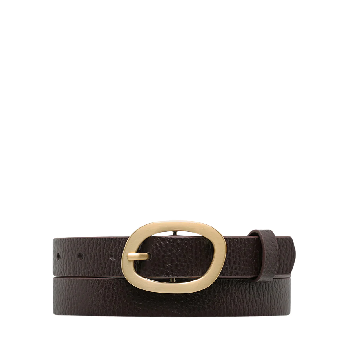 Nocturne Belt - Choc/Gold