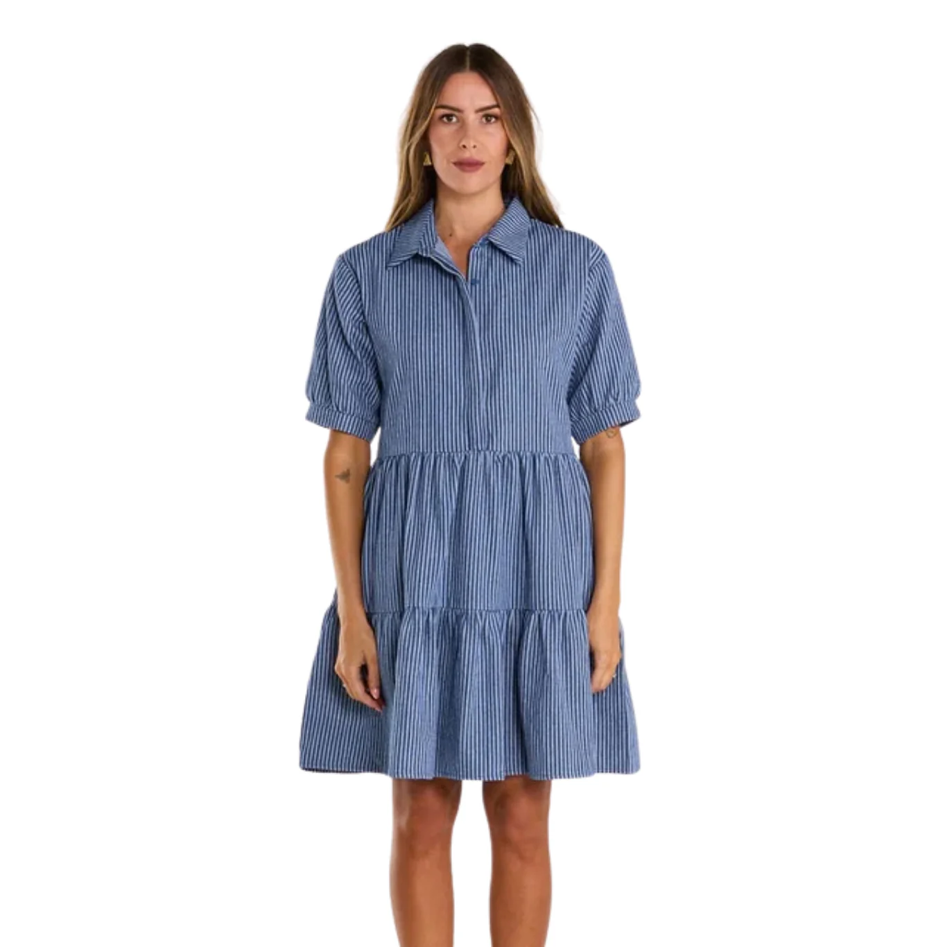 Nova Dress - Skyline Denim