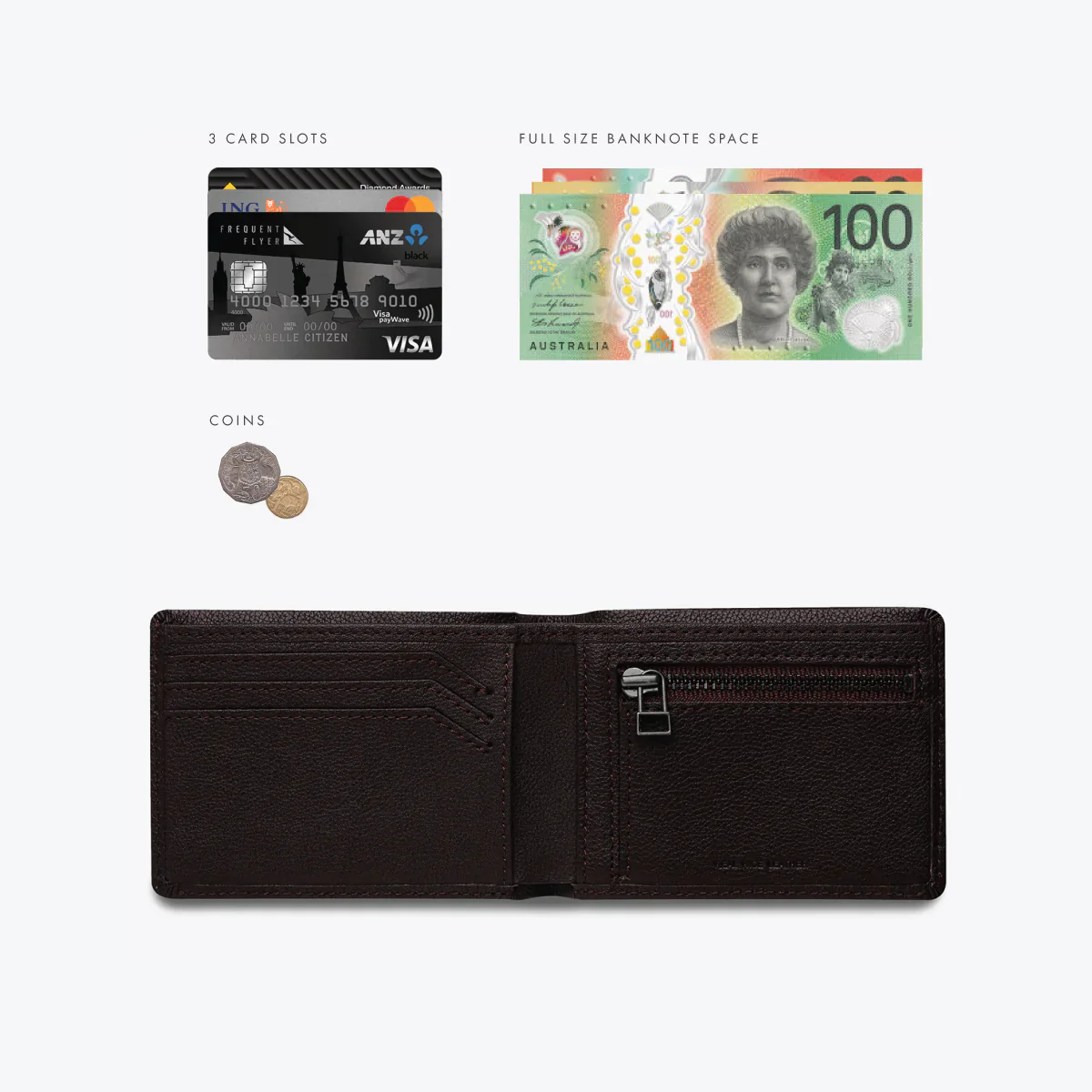 Otis Wallet - Chocolate - Image 7