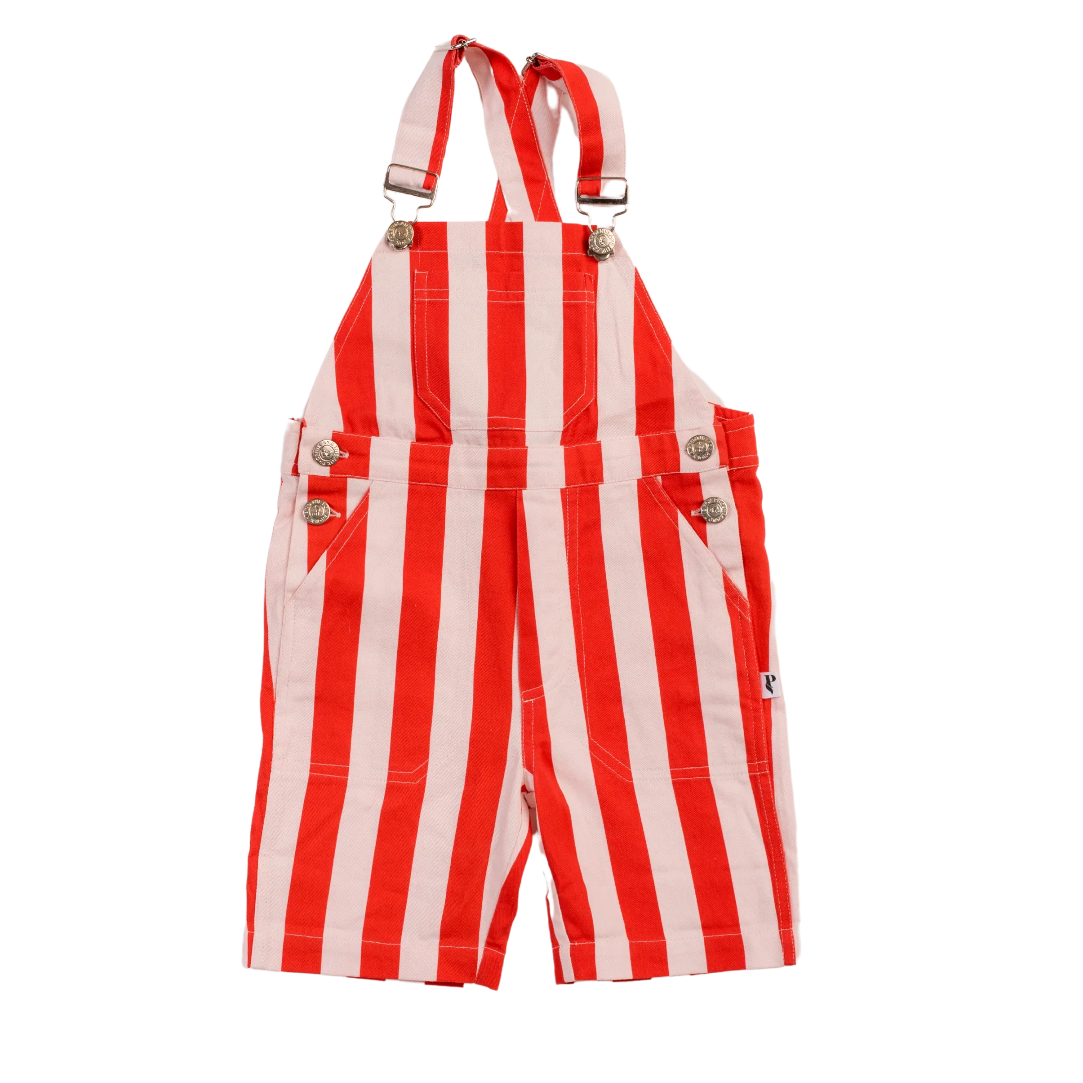 Overalls - Circus Stripe
