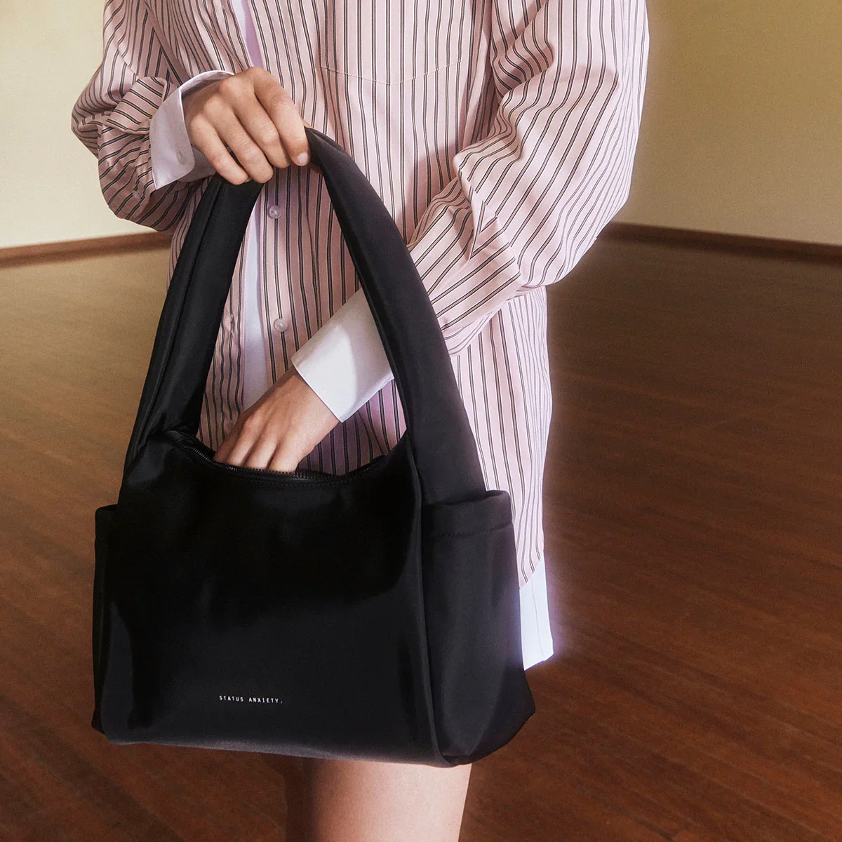 Paloma Recycled Bag - Black - Image 6