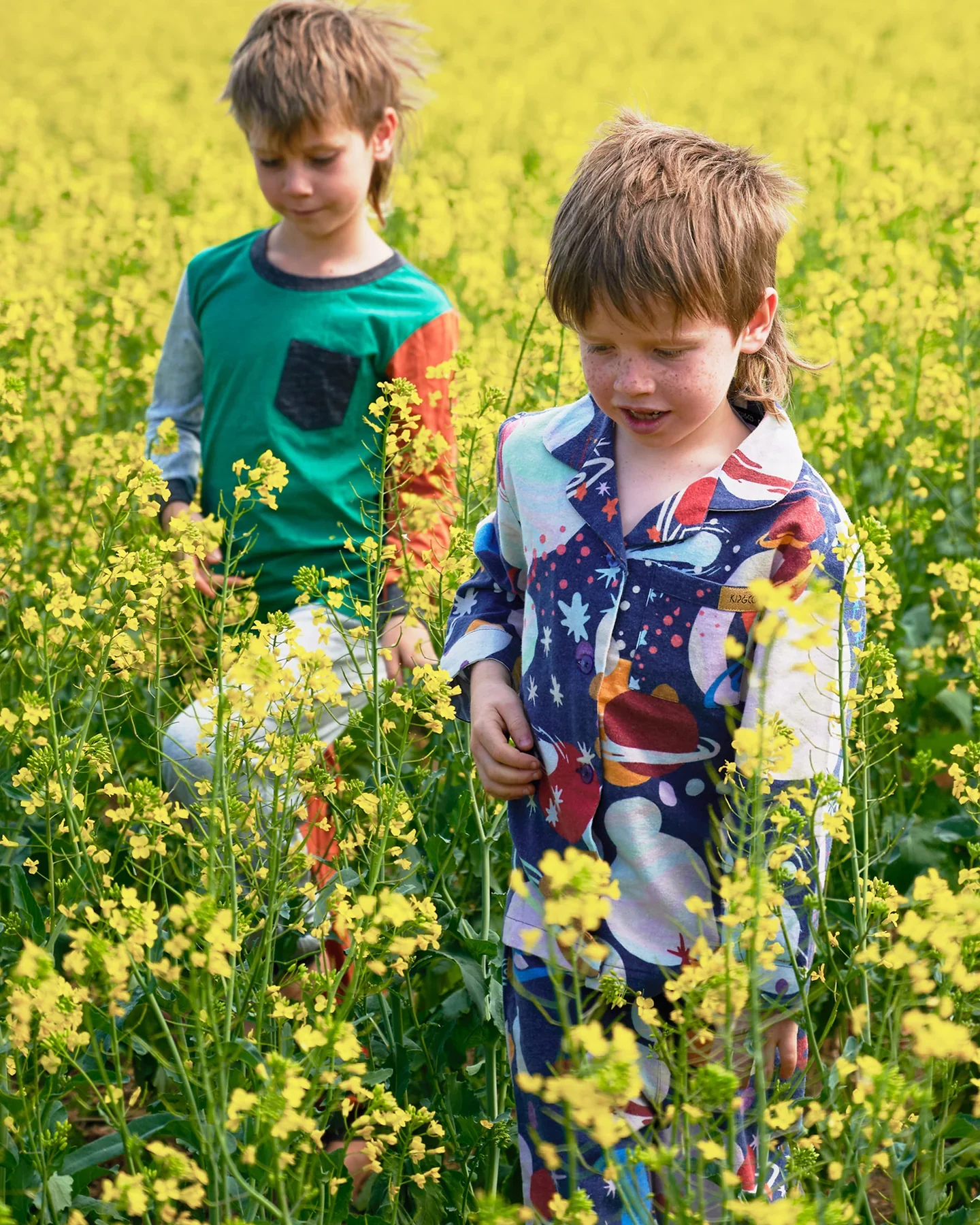 Kids Flannelette Pyjama Set - Planet - Image 8