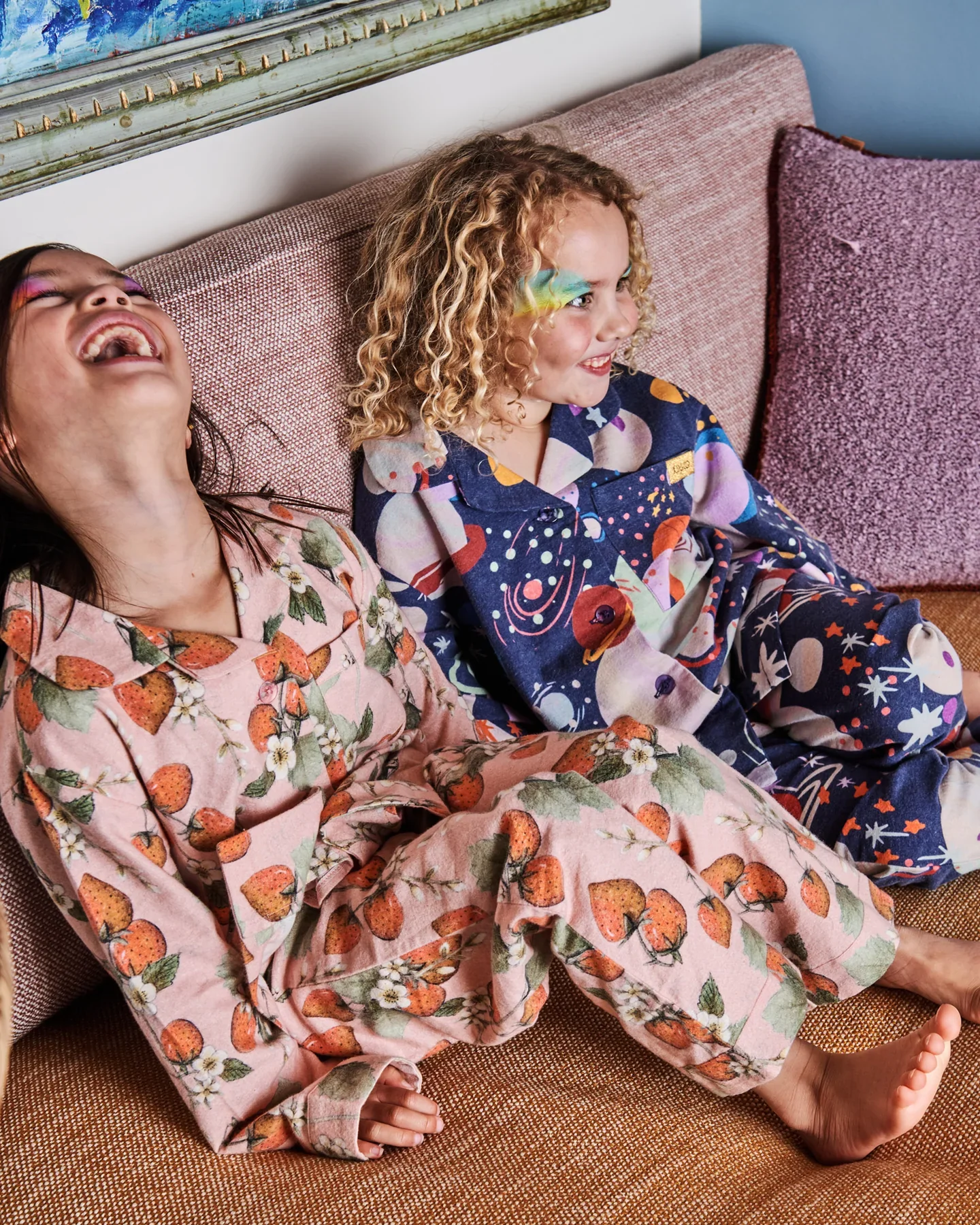 Kids Flannelette Pyjama Set - Planet - Image 9