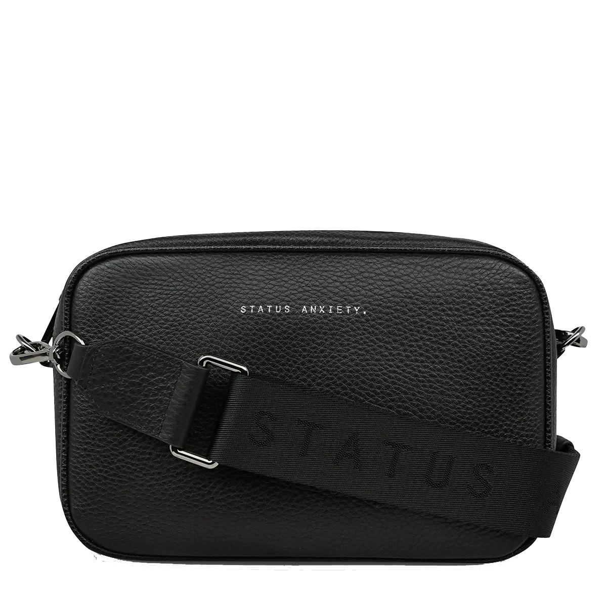 Plunder Bag with Dual Straps - Black - Image 4