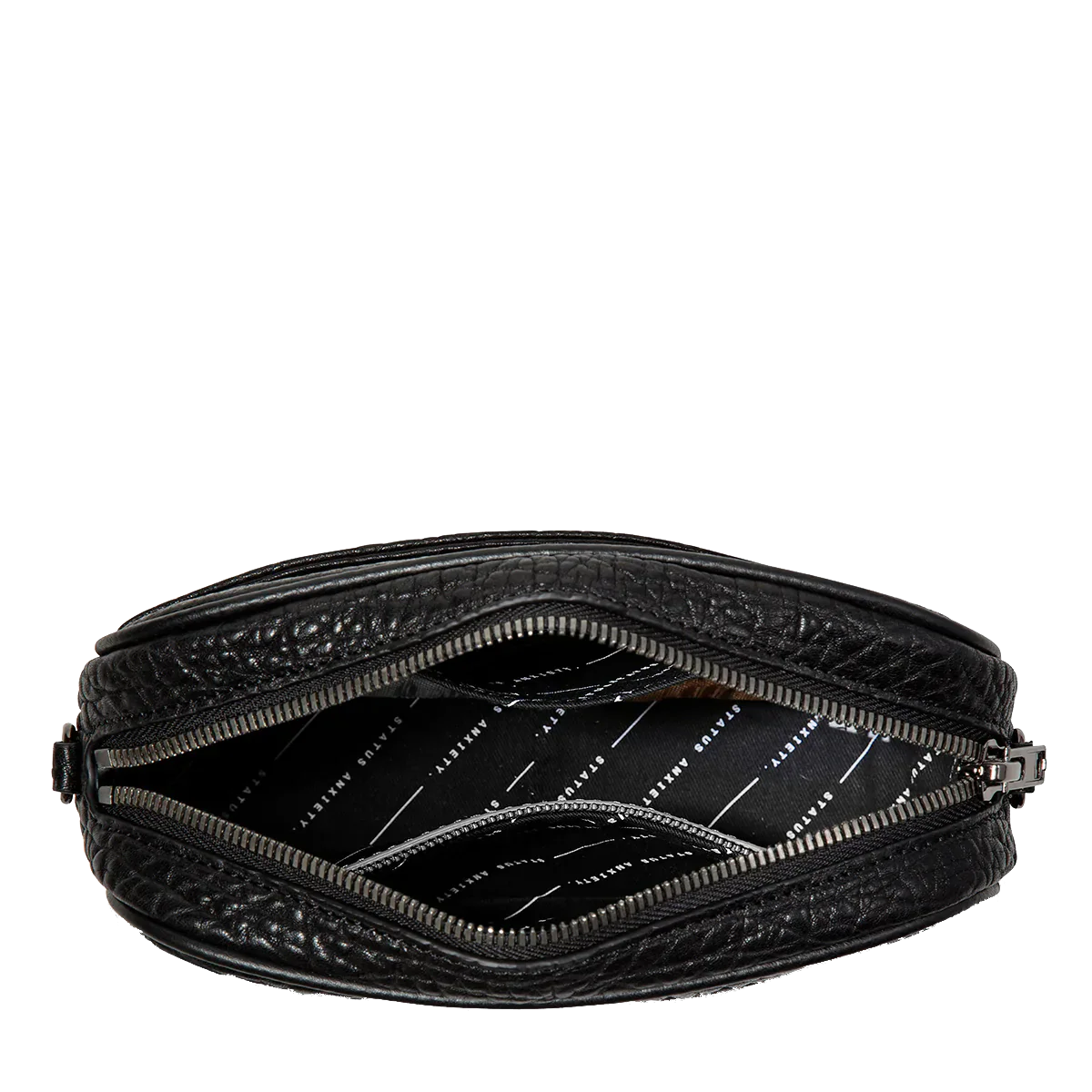 Plunder Bag with Dual Straps - Black - Image 6