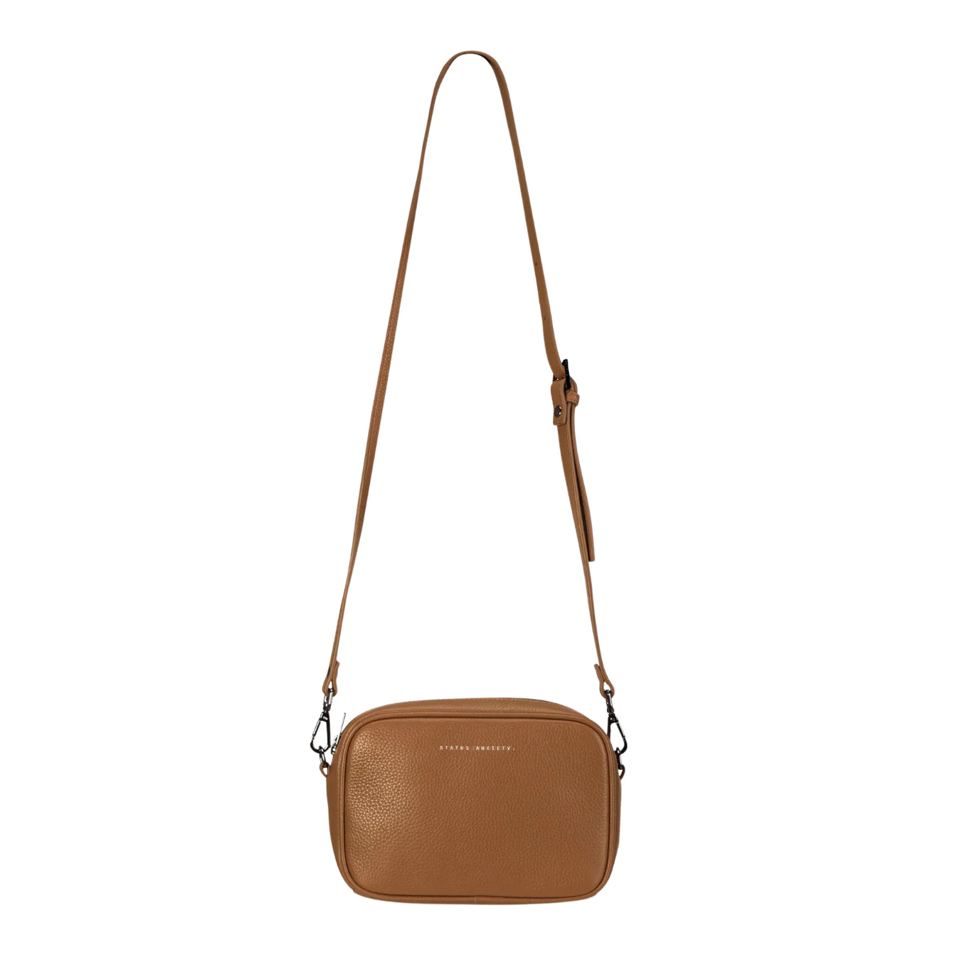 Plunder Bag with Dual Straps - Camel - Image 3