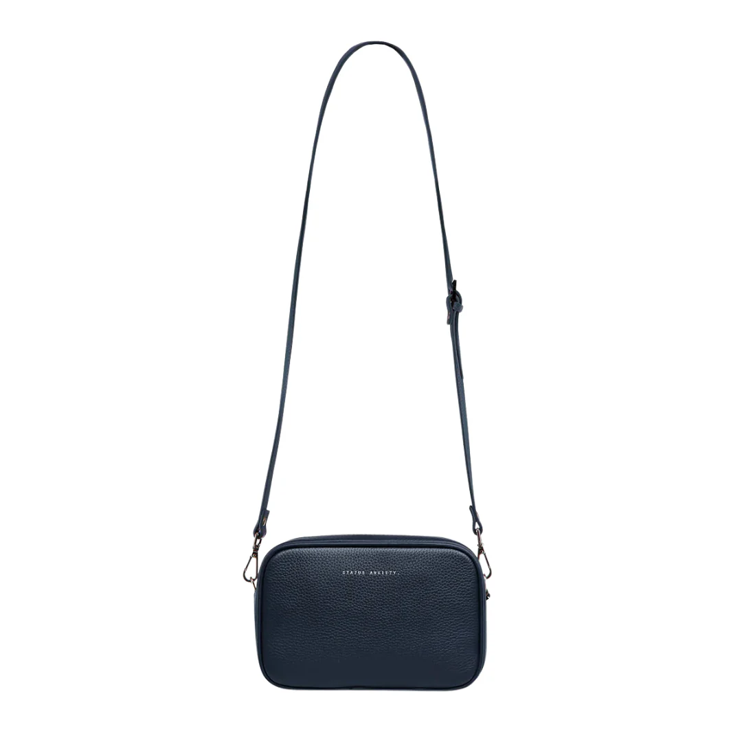 Plunder Bag with Dual Straps - Midnight Blue - Image 3