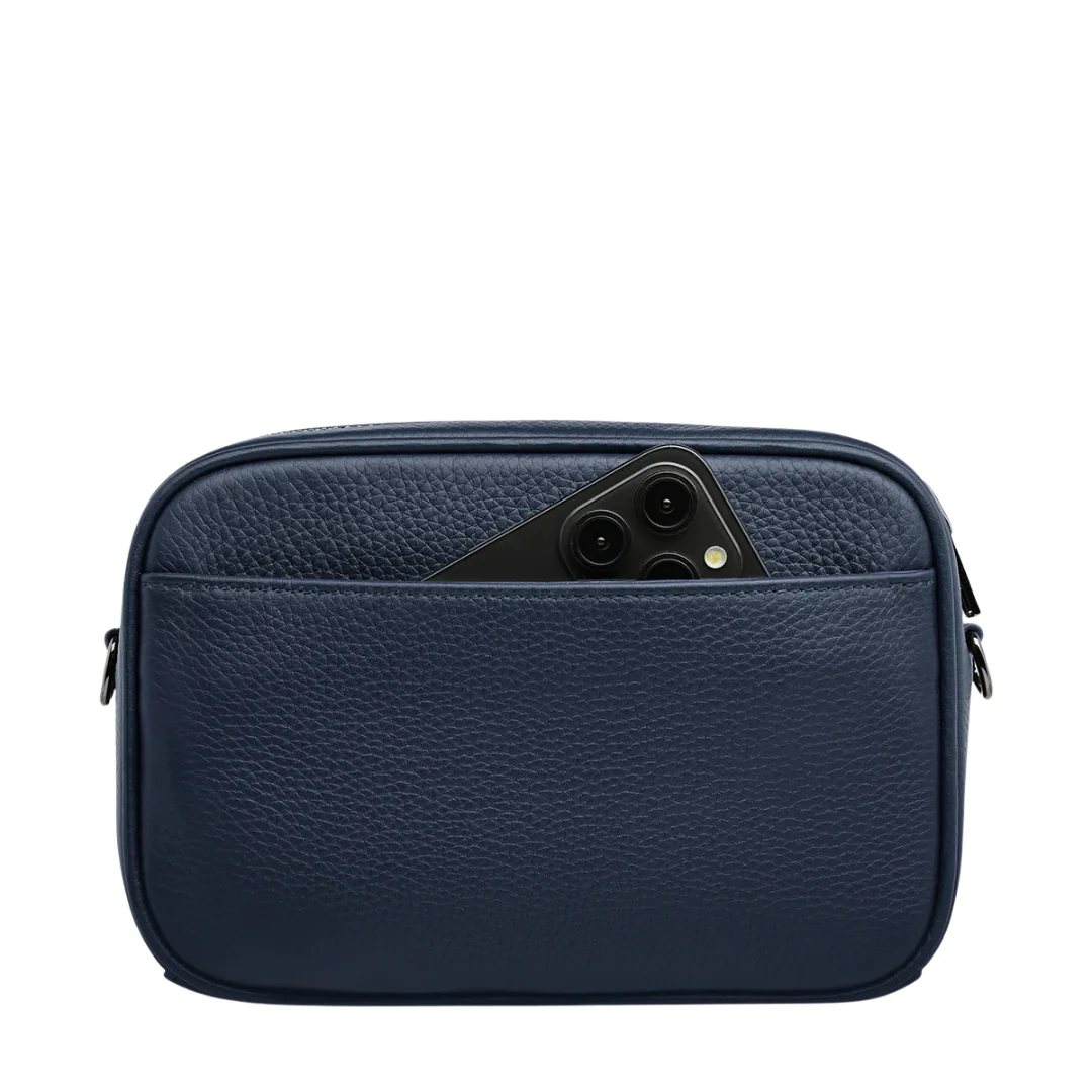 Plunder Bag with Dual Straps - Midnight Blue - Image 5