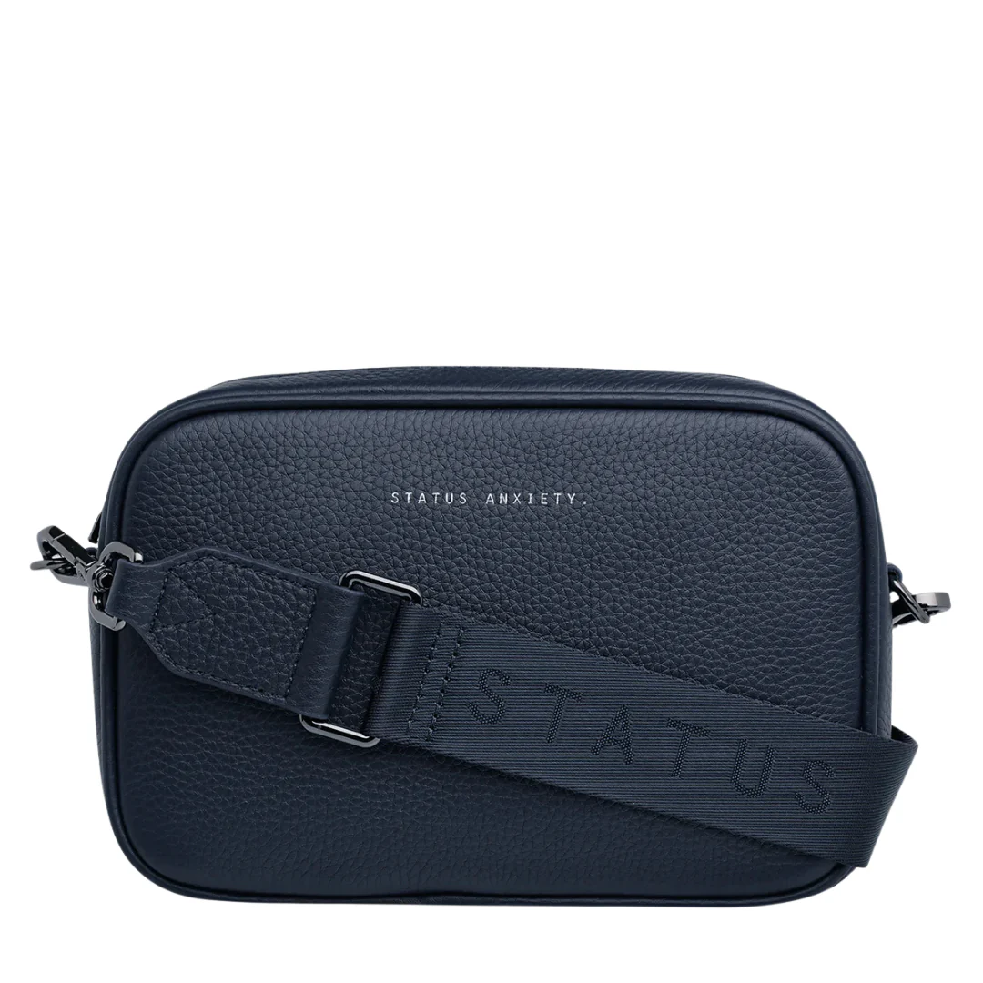 Plunder Bag with Dual Straps - Midnight Blue - Image 6
