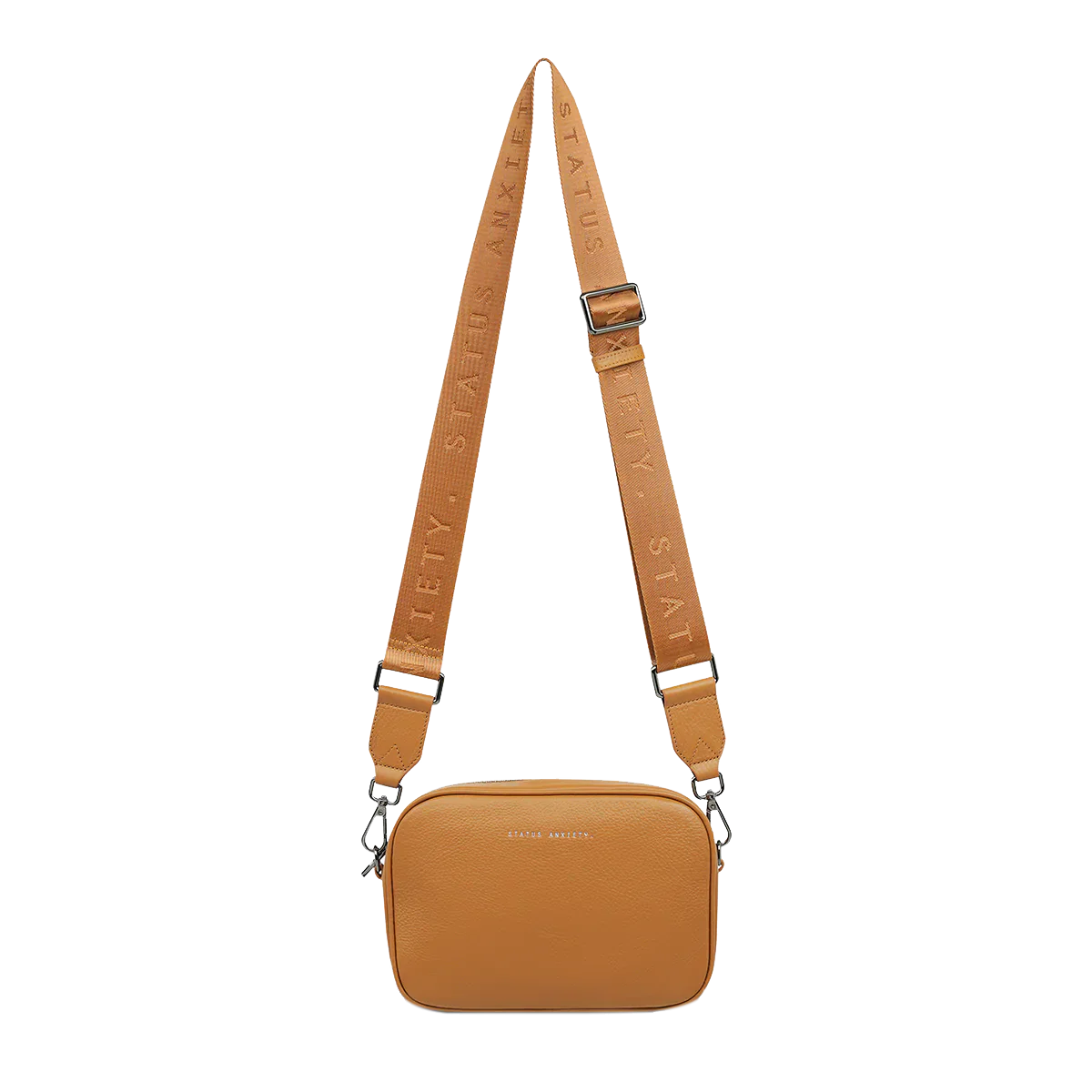 Plunder with Webbed Strap Bag - Tan