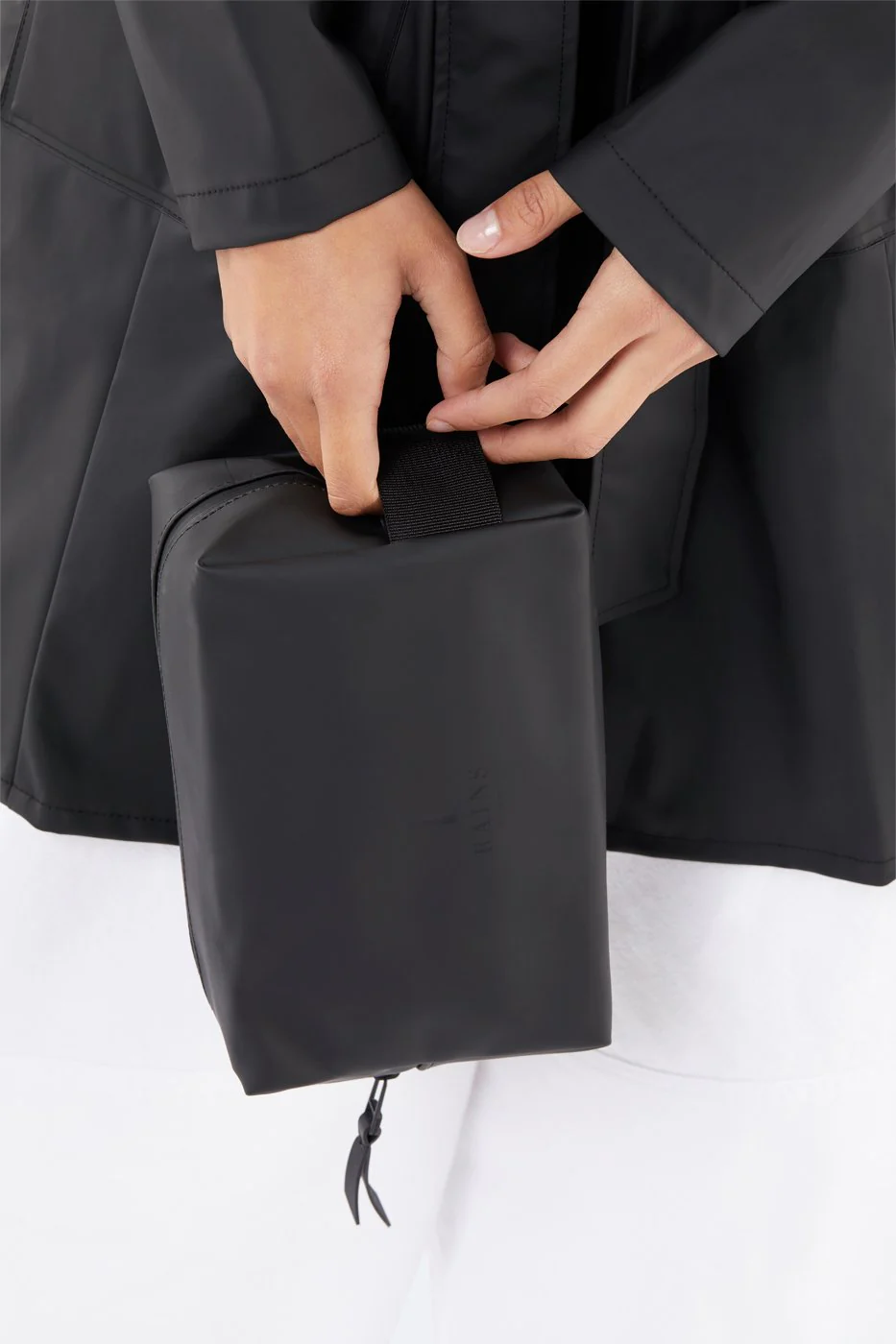 Wash Bag - Small - Black - Image 2
