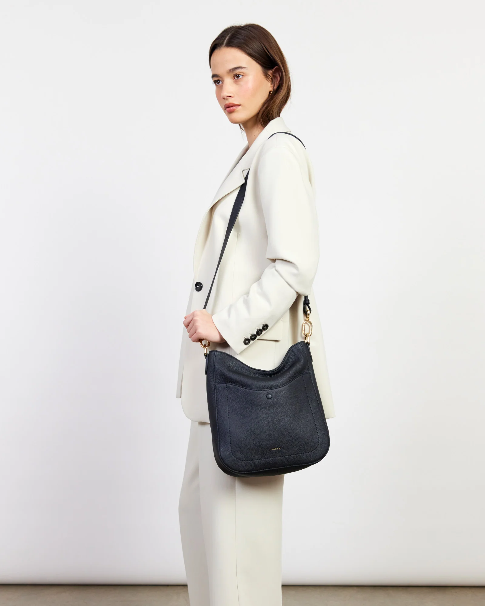 Rebe Shoulder Bag - Black Luxe - Image 3
