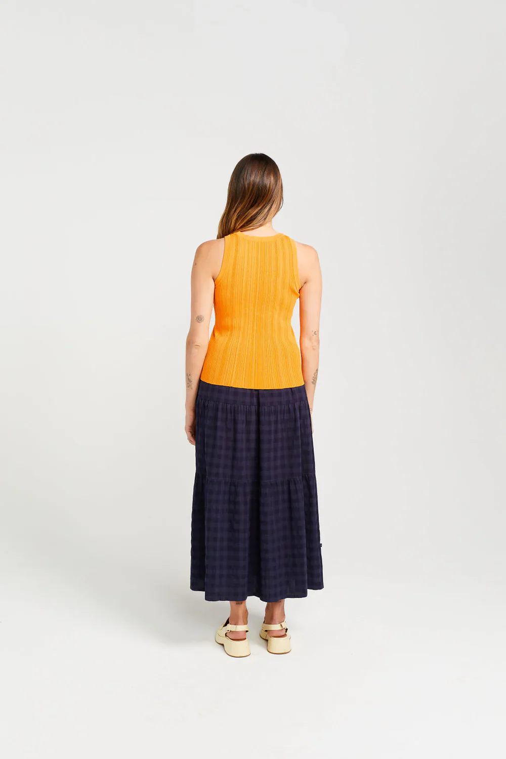 Reva Tank - Tangerine - Image 4