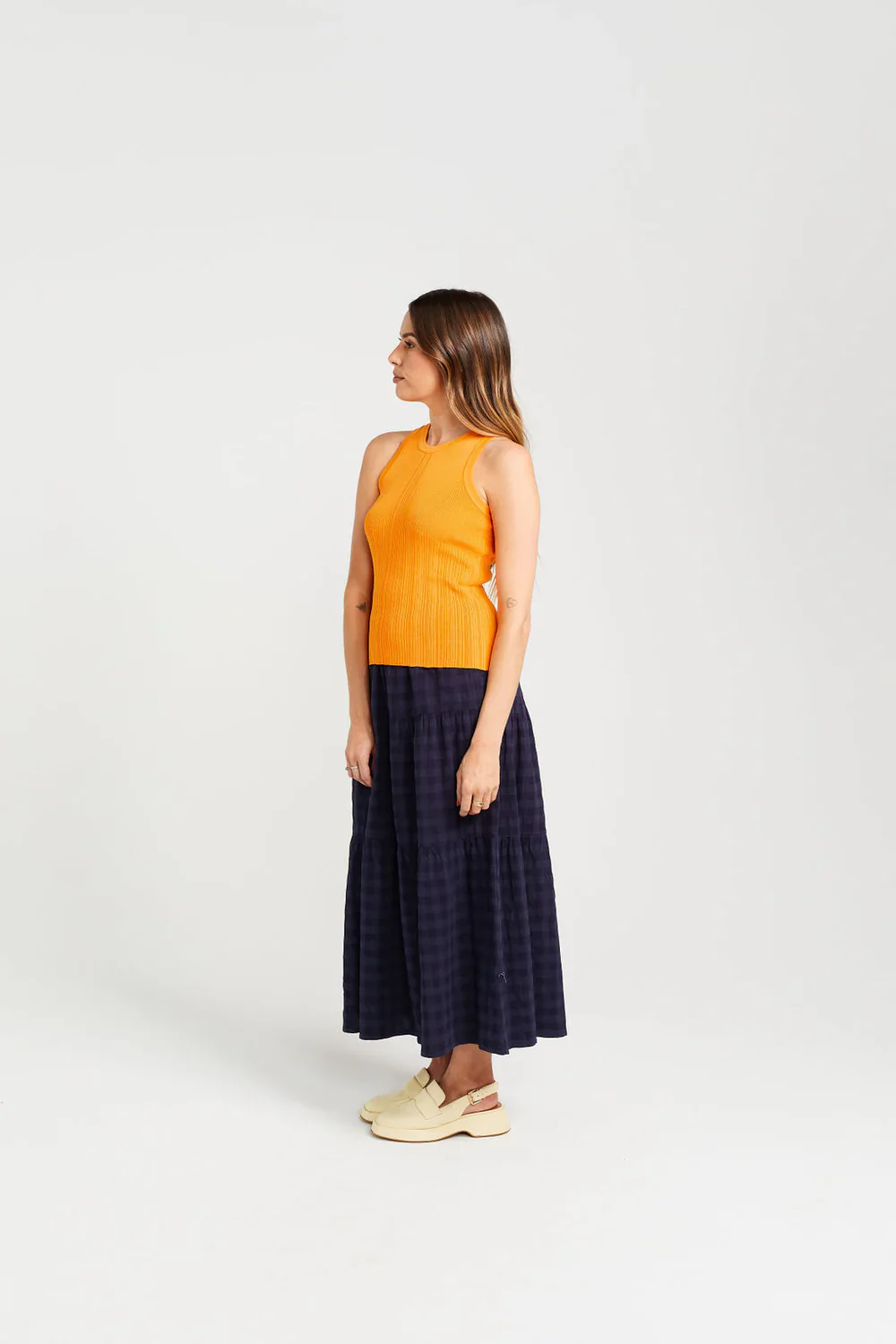 Reva Tank - Tangerine - Image 5