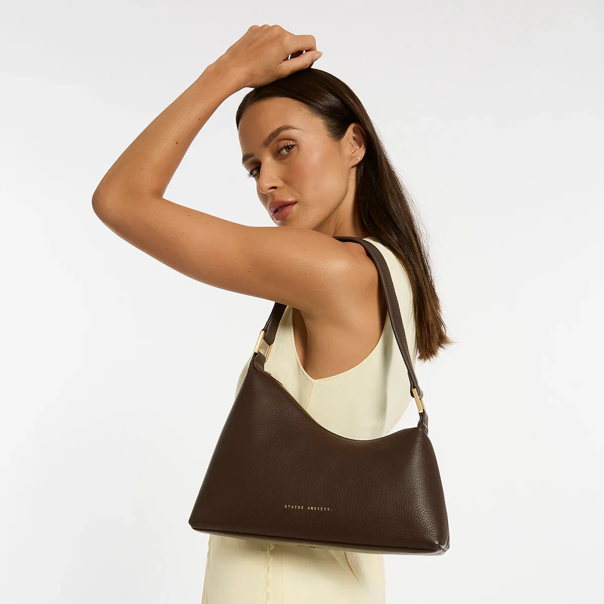 Reverie Bag - Cocoa / Brushed Gold - Image 6
