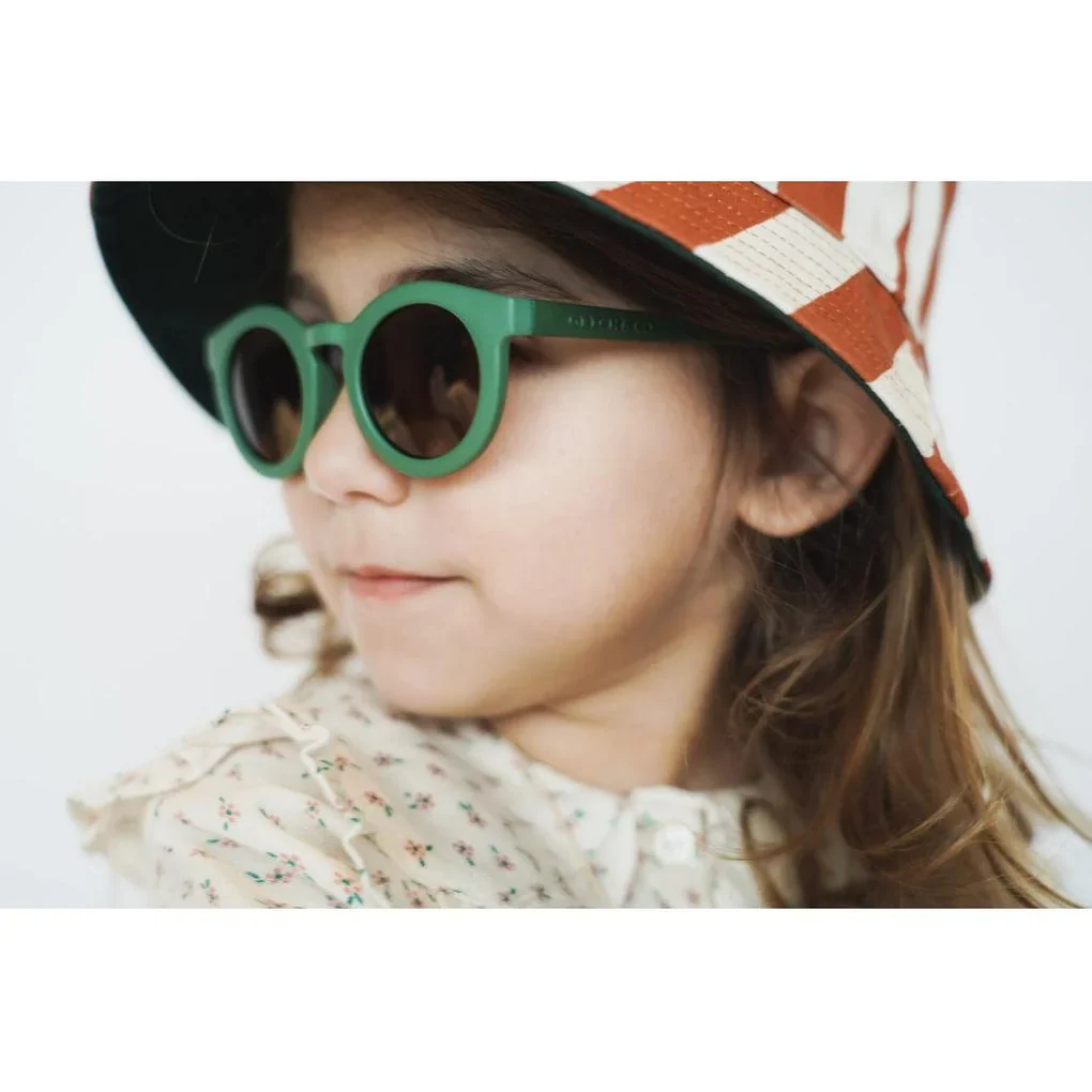 Reversible Bucket Hat - Checks & Stripes - Image 3