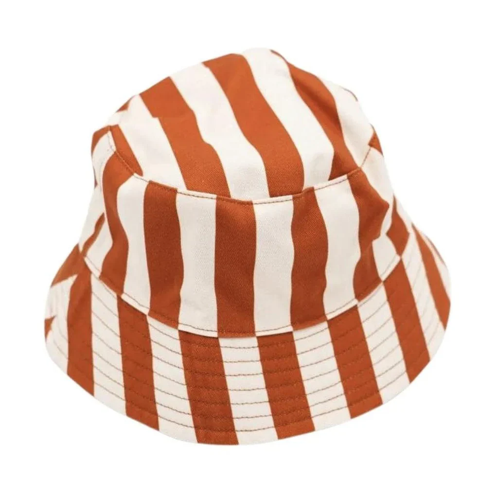 Reversible Bucket Hat - Checks & Stripes - Image 5