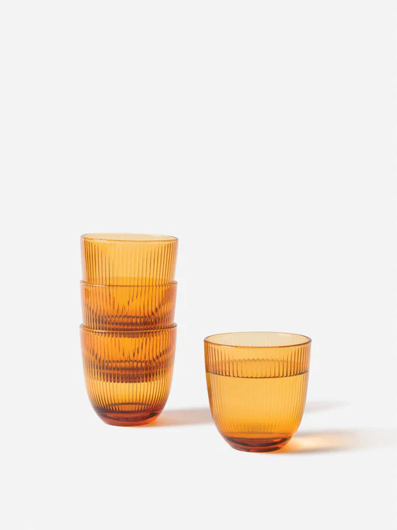 Rib Tumbler - Amber - Image 3