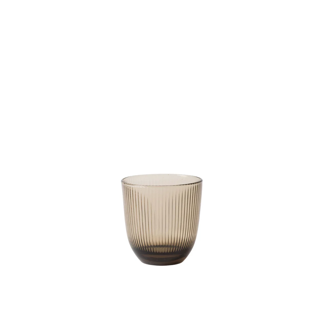 Rib Tumbler - Smoke Brown