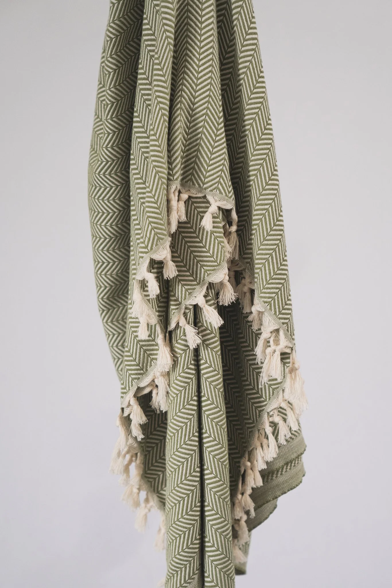 Turkish Picnic Blanket/Throw - Olive - Image 5