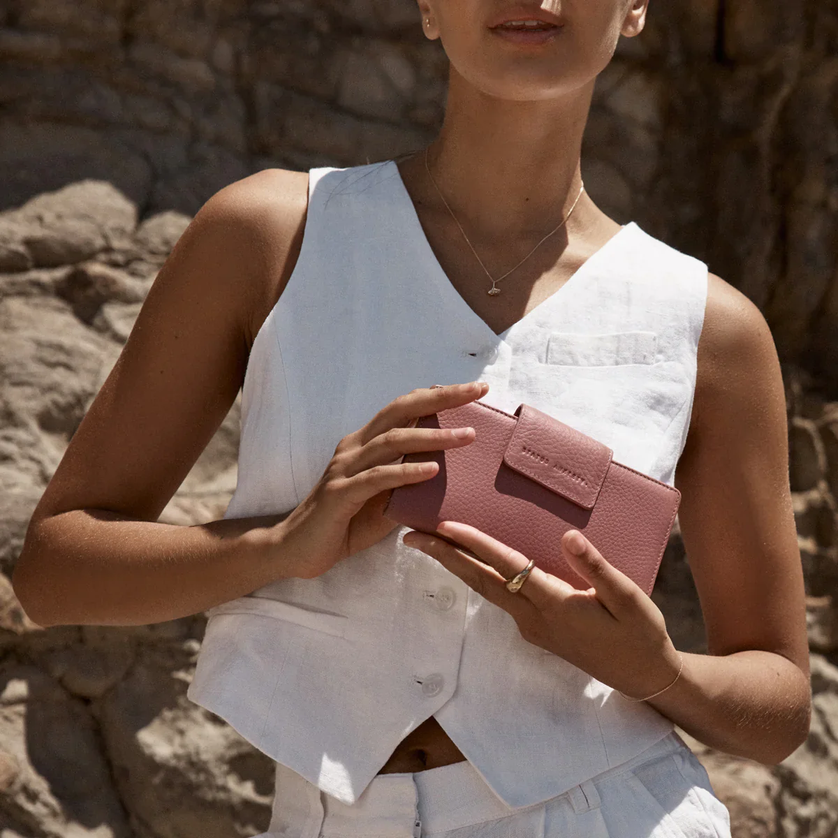 Ruins Wallet - Dusty Rose - Image 7