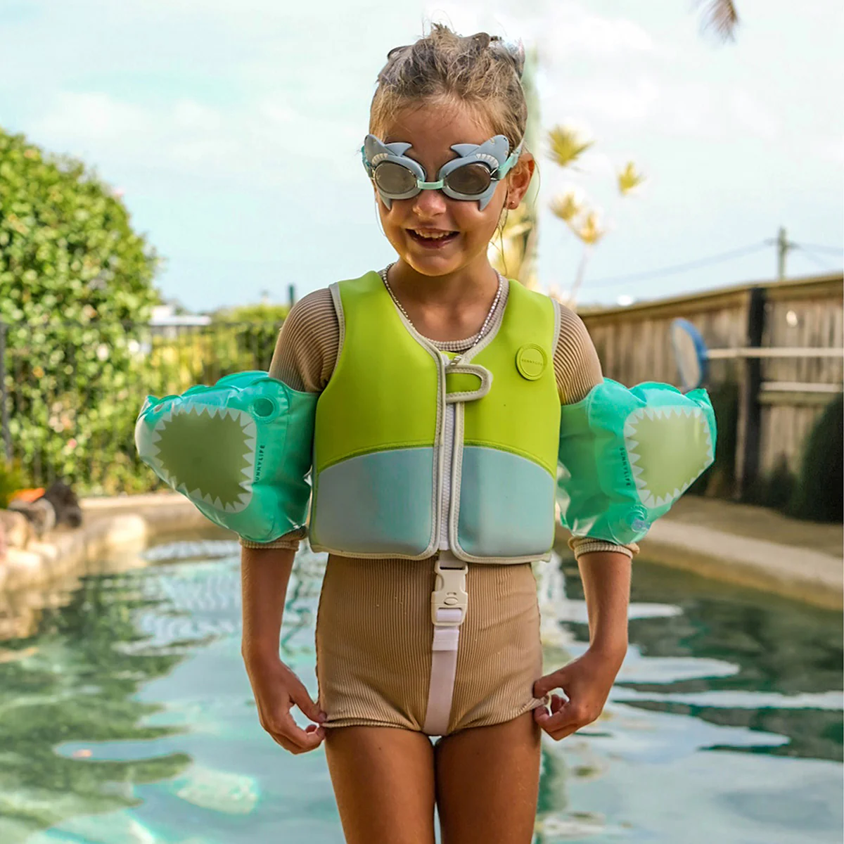 Swimming Goggles - Salty The Shark - Image 2
