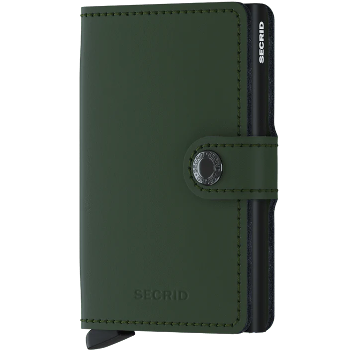 Miniwallet - Matte Green-Black