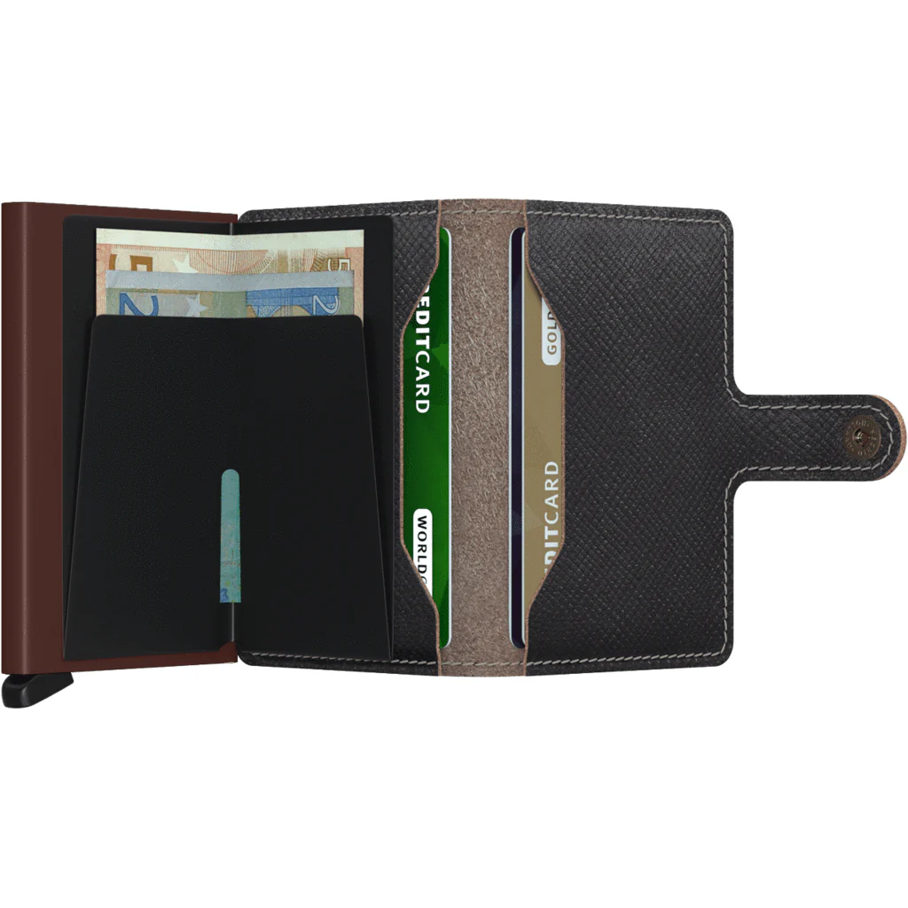 Miniwallet -Saffiano - Caramel - Image 4