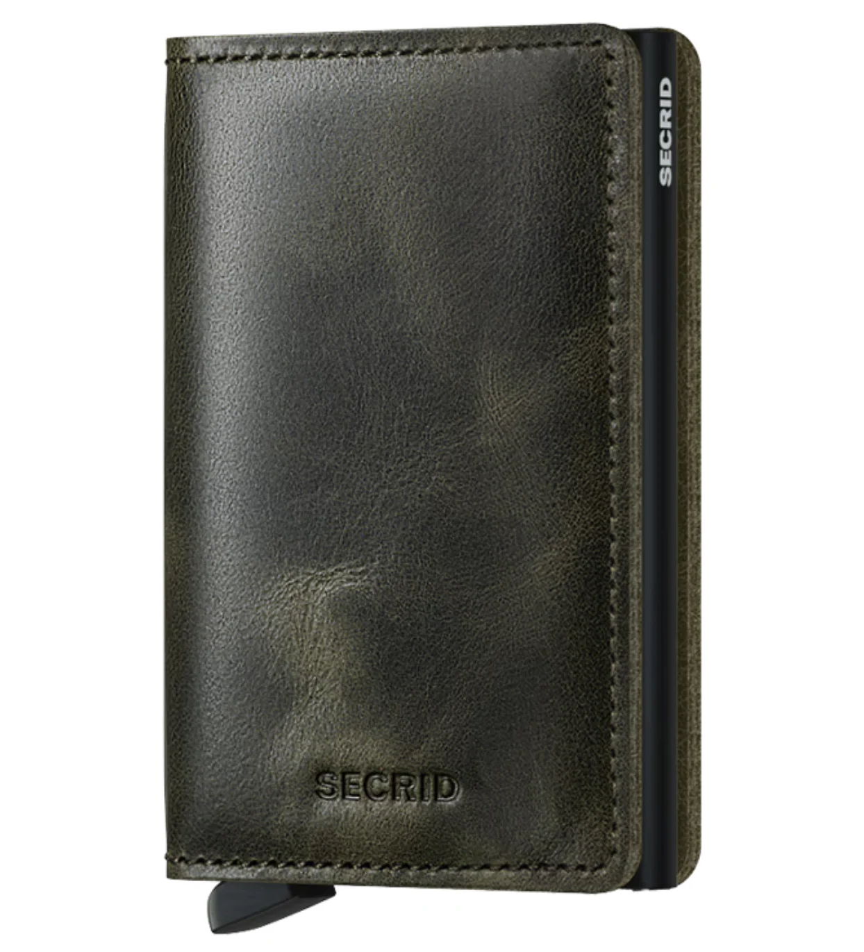 Slimwallet - Vintage Olive-Black