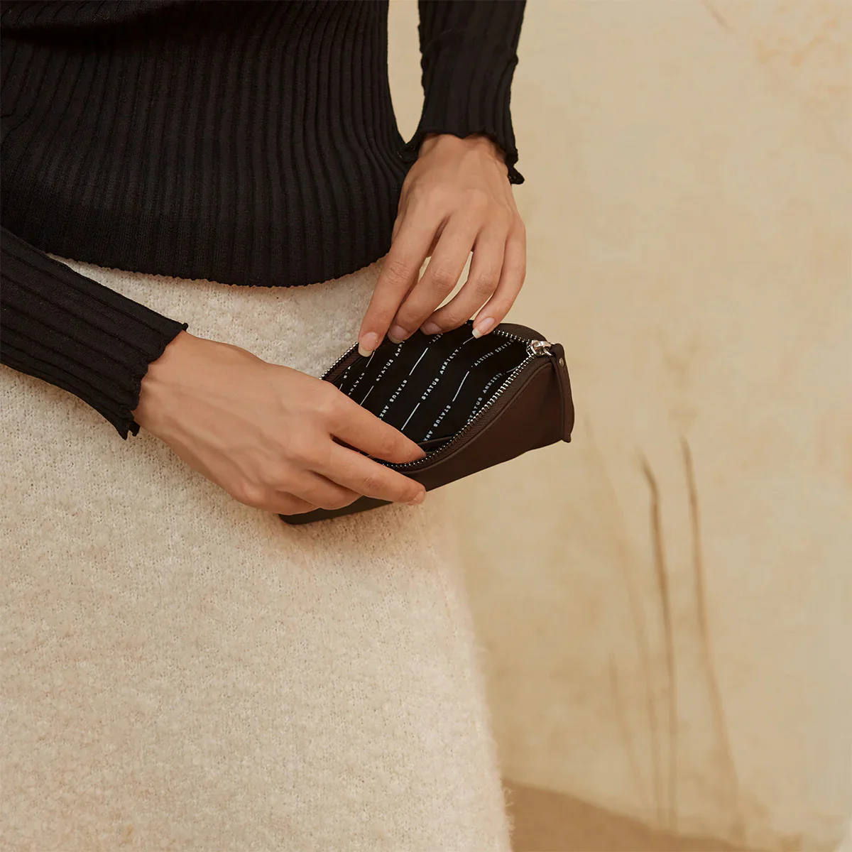 Smoke and Mirrors Wallet - Cocoa - Image 3