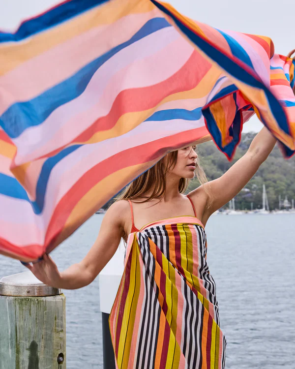 Organic Cotton Sarong - Surfs Up - Image 2
