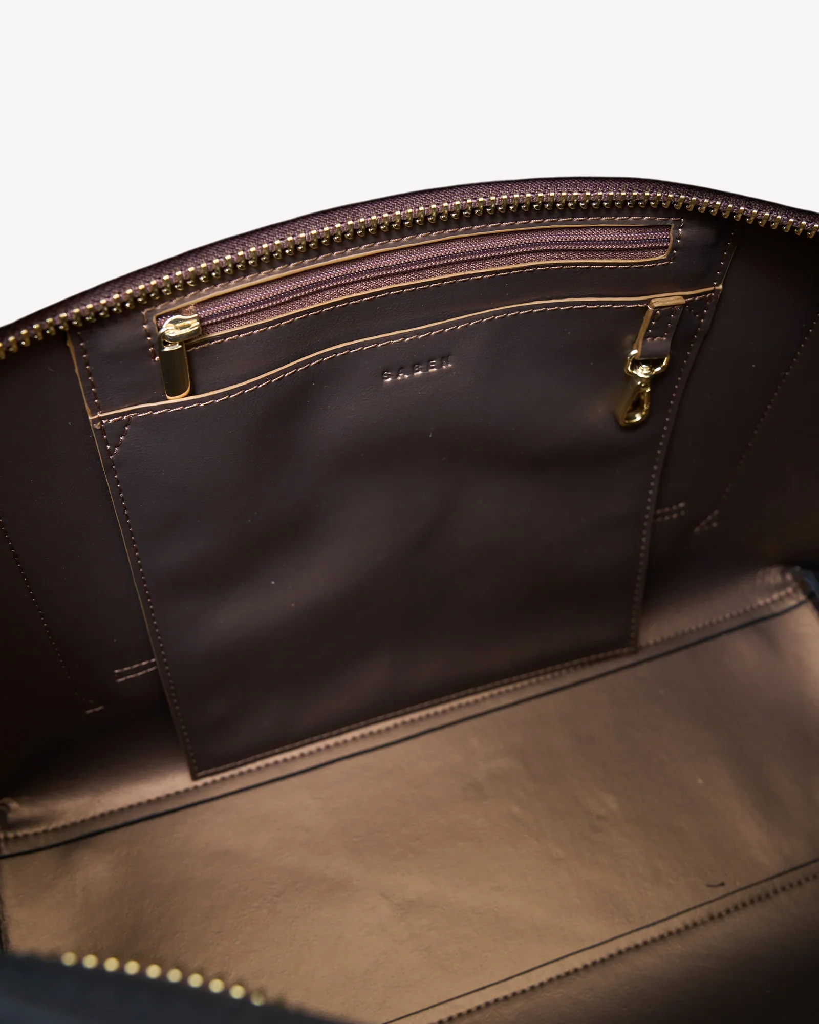 Tabby Shoulder Bag - Black + Bronze - Image 6