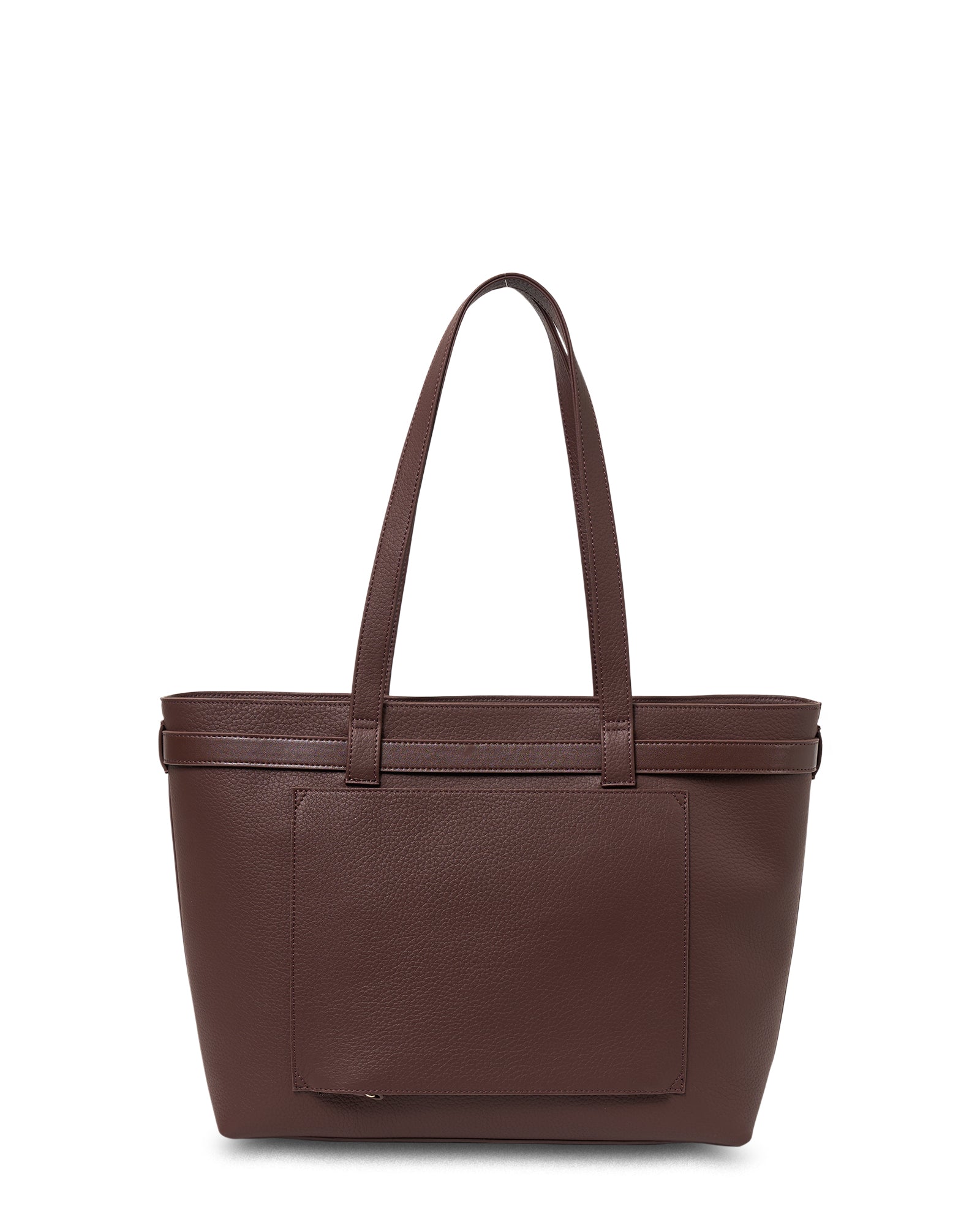 Tabby Shoulder Bag - Espresso + Bronze - Image 3