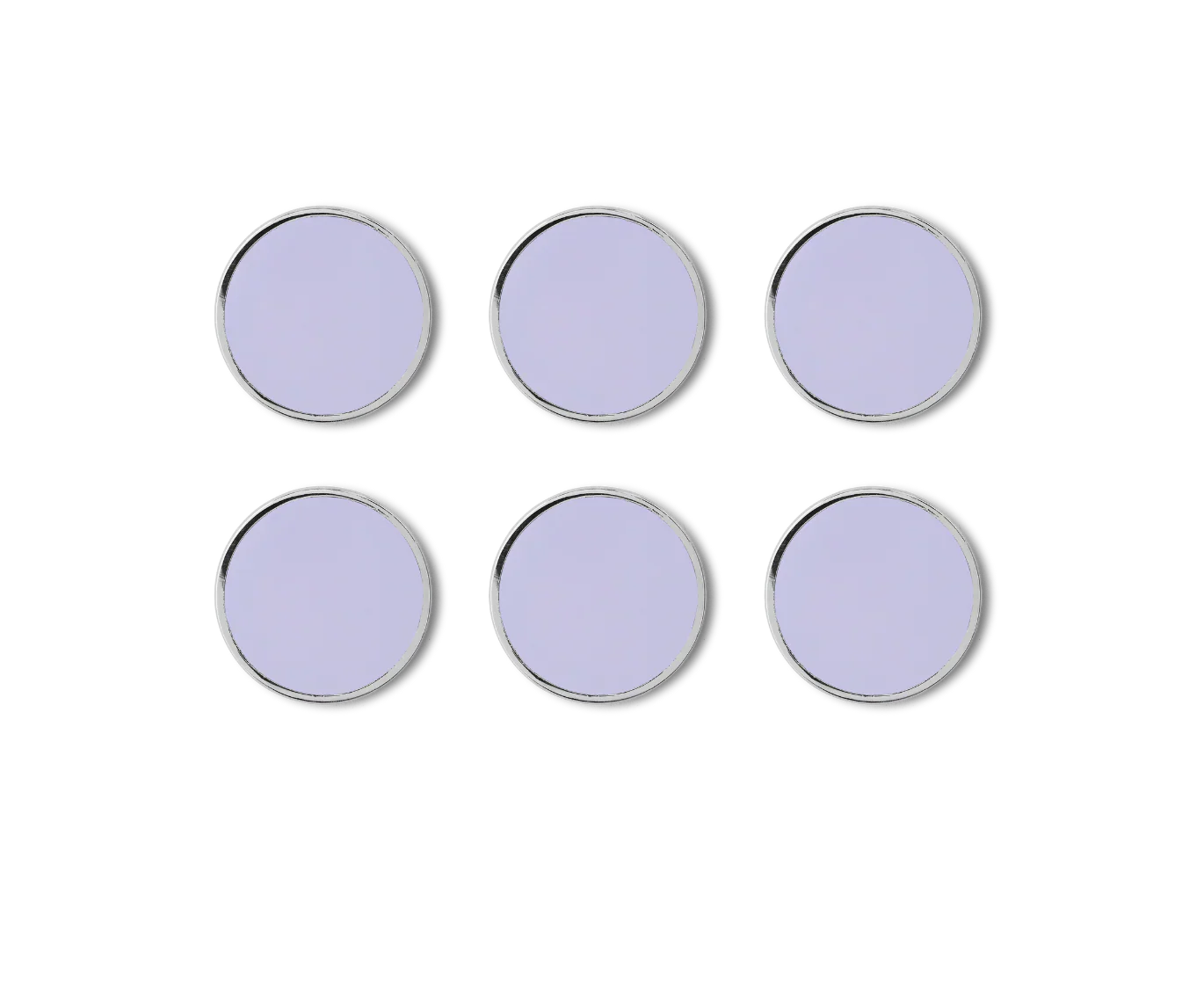The Buttons in Lilac