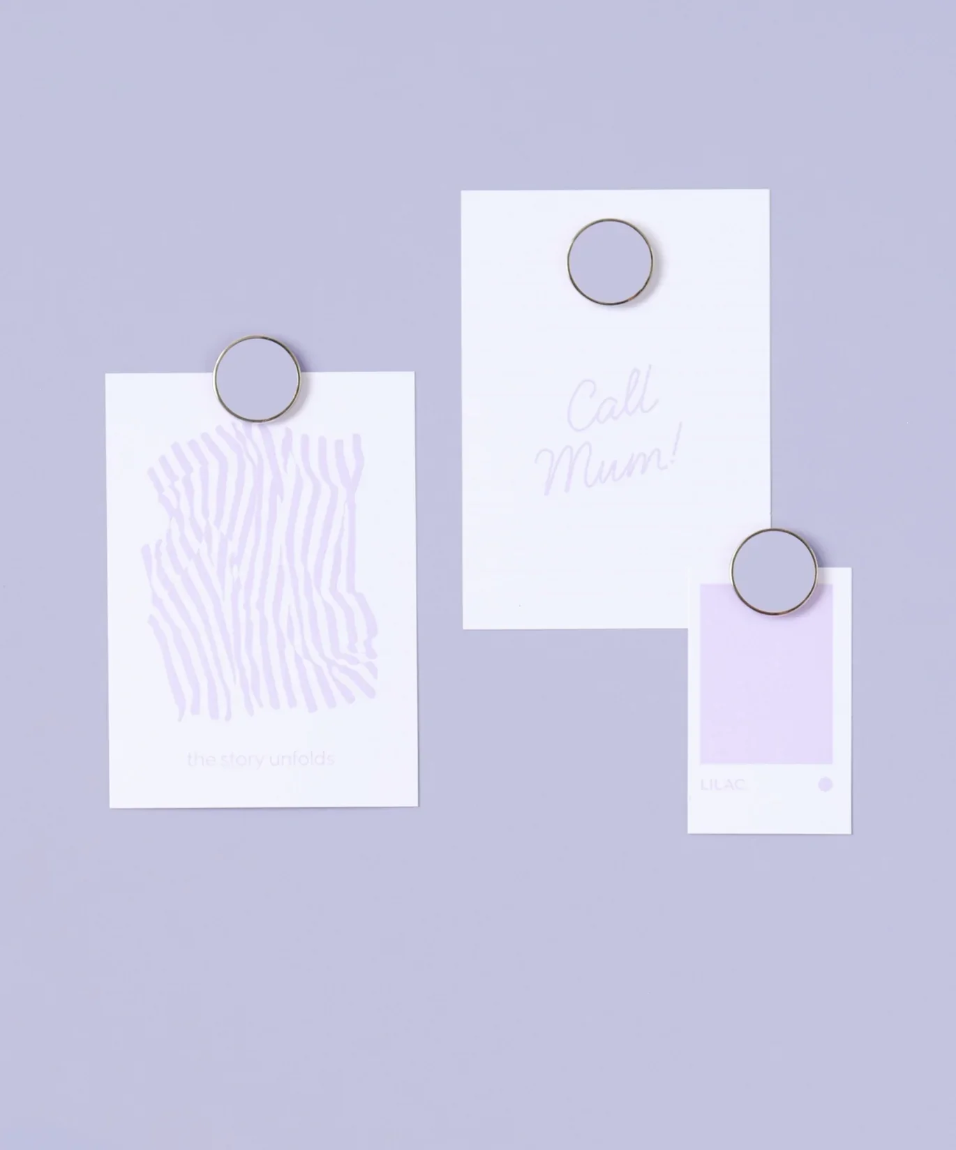 The Buttons in Lilac - Image 4