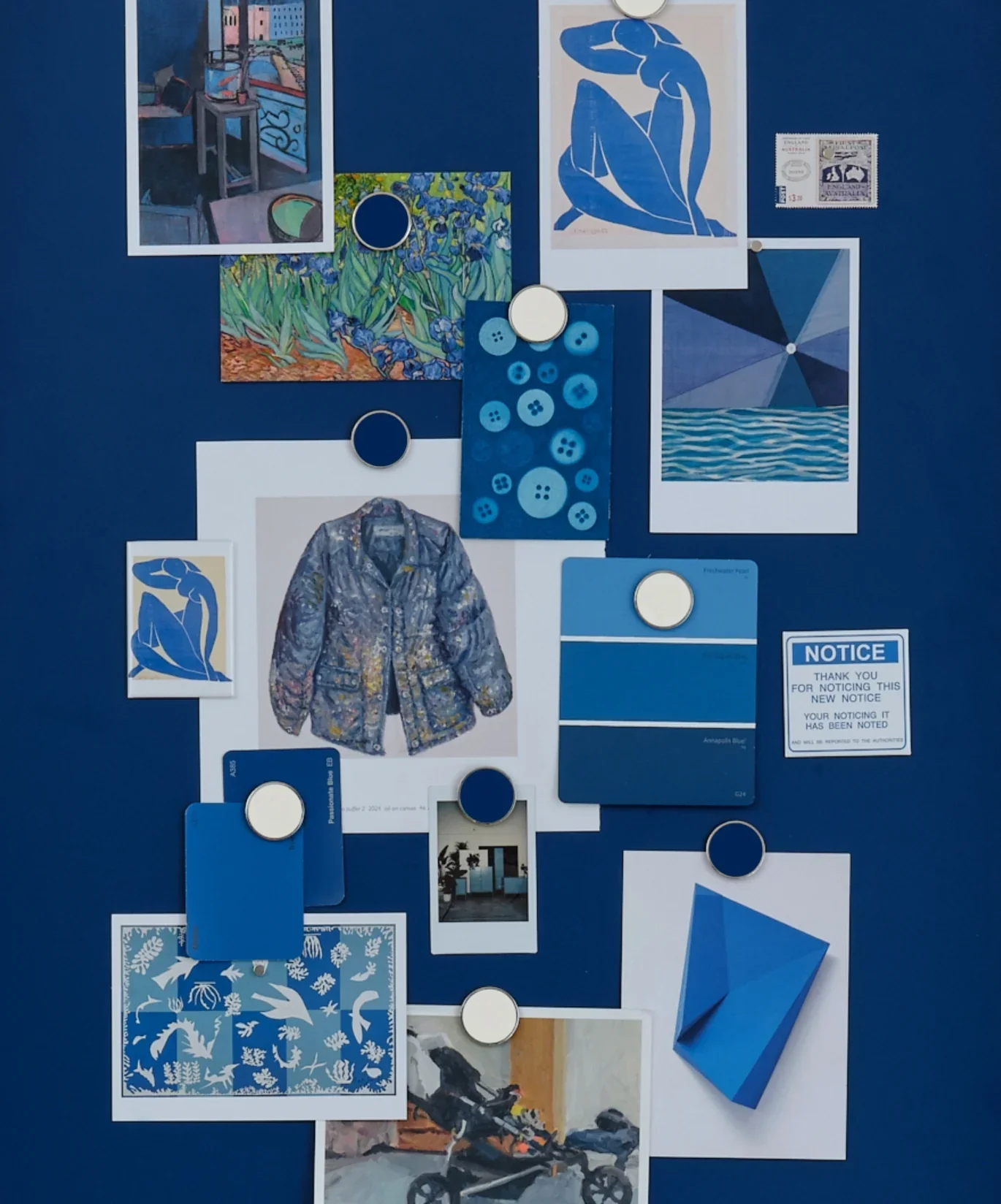 The Buttons in Navy - Image 5