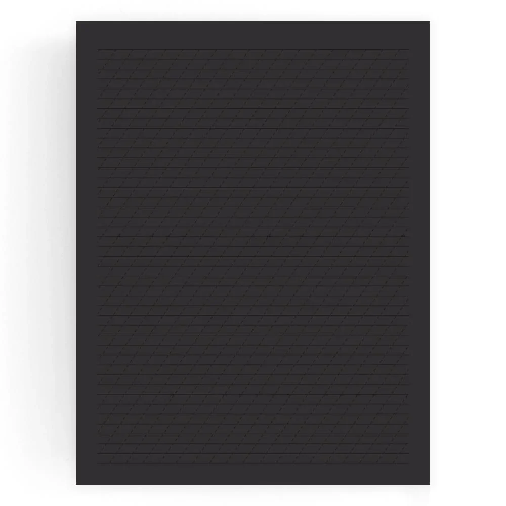 The Calligrapher Practice Pad - Black - Image 3