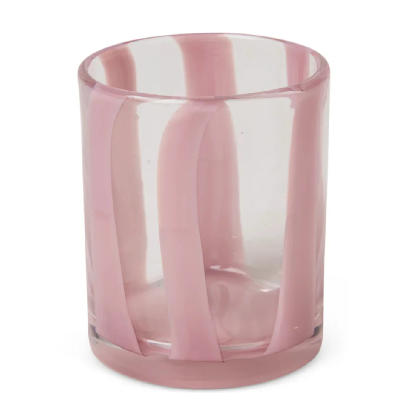 Tumbler Glass - Oink Stripe