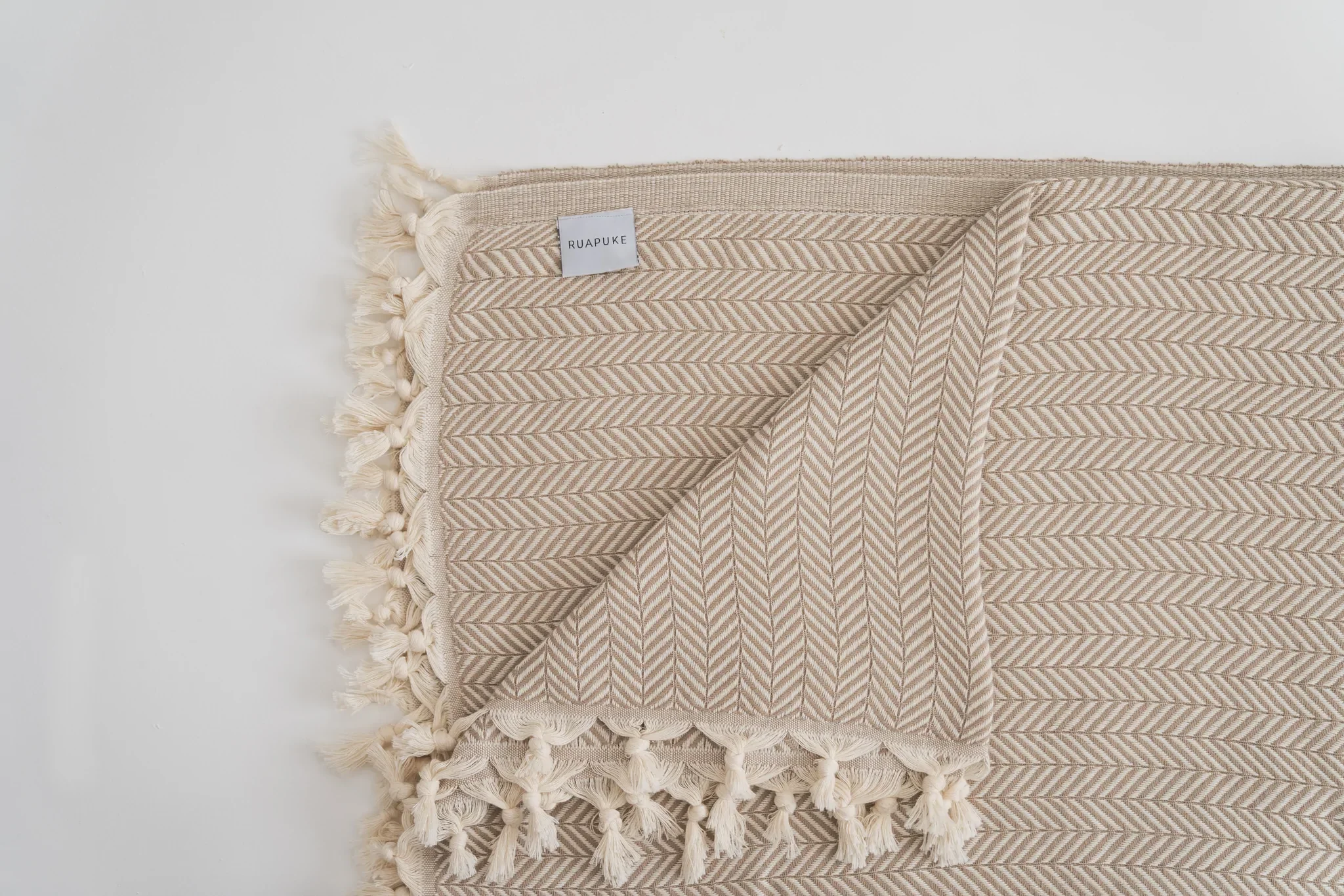 Turkish Picnic Blanket/Throw - Sand - Image 4