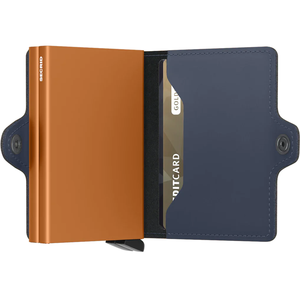Twinwallet - Matte Night Blue-Orange - Image 4