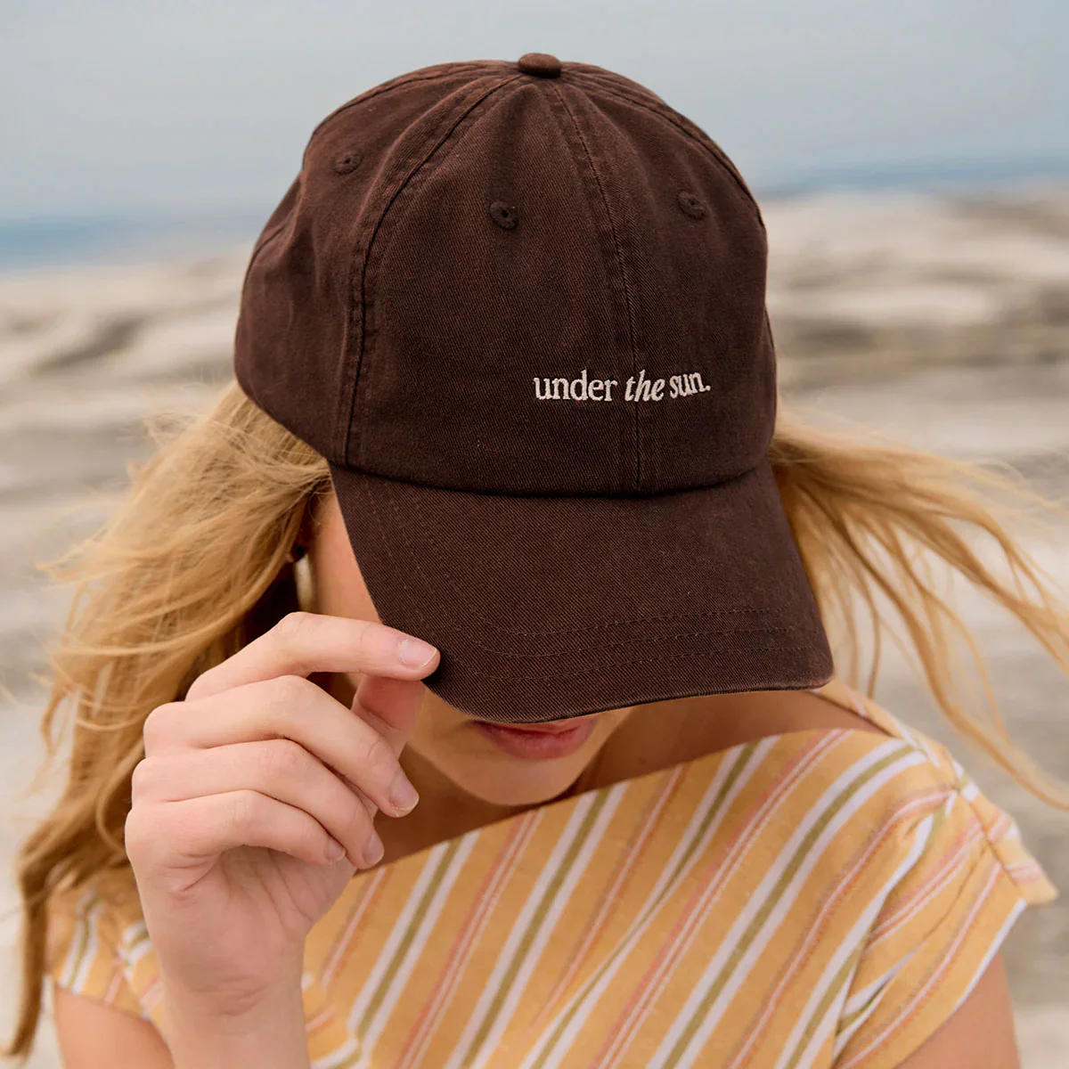 Under The Sun Cap - Bark - Image 2