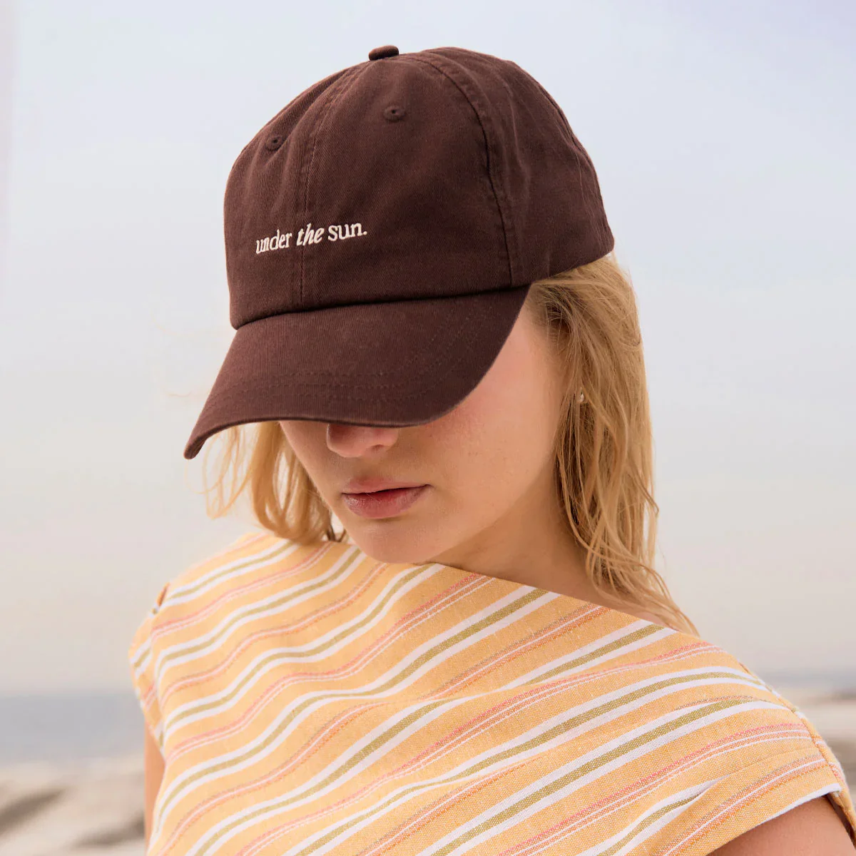 Under The Sun Cap - Bark - Image 3