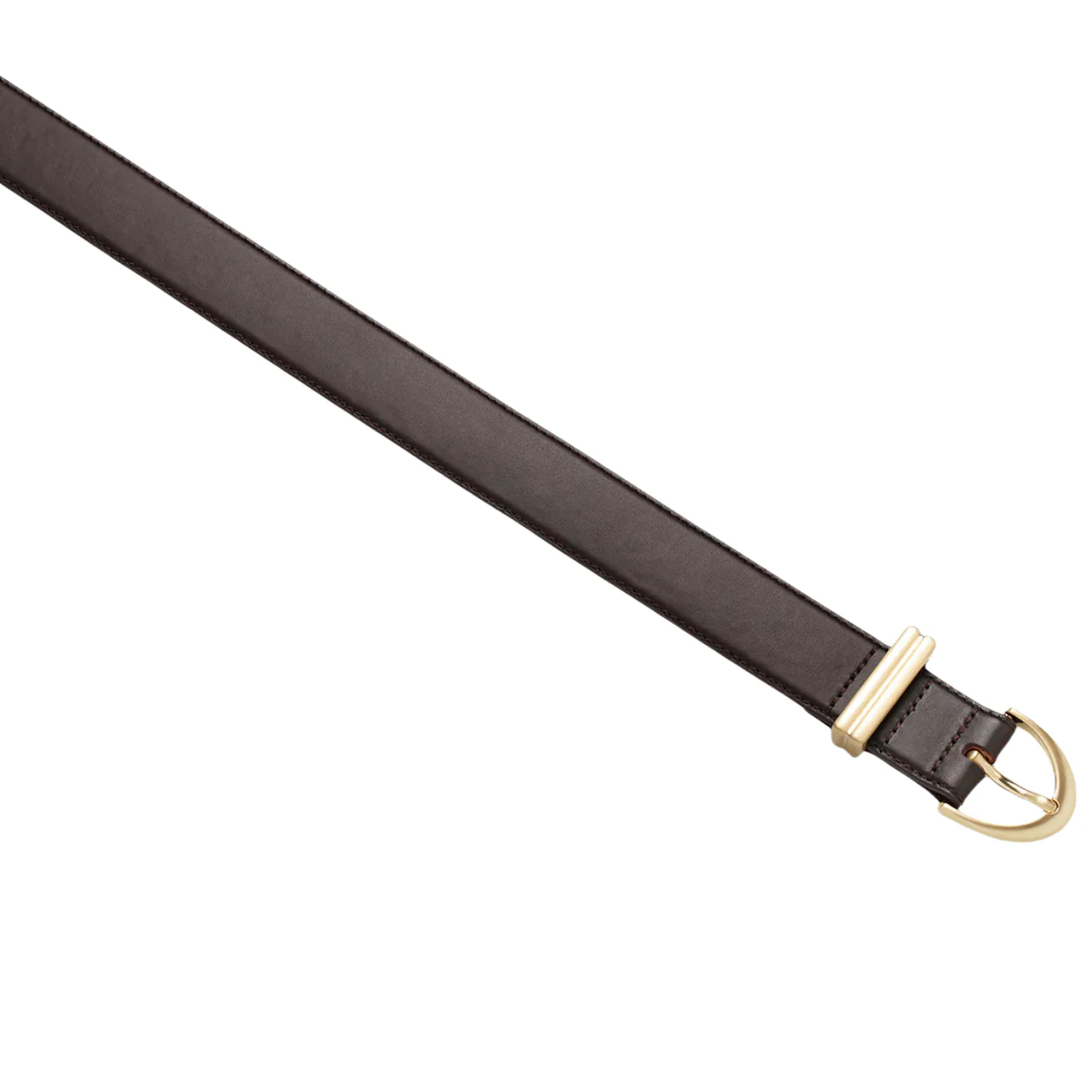 Under Your Spell Belt - Choc Nappa/Gold - Image 3